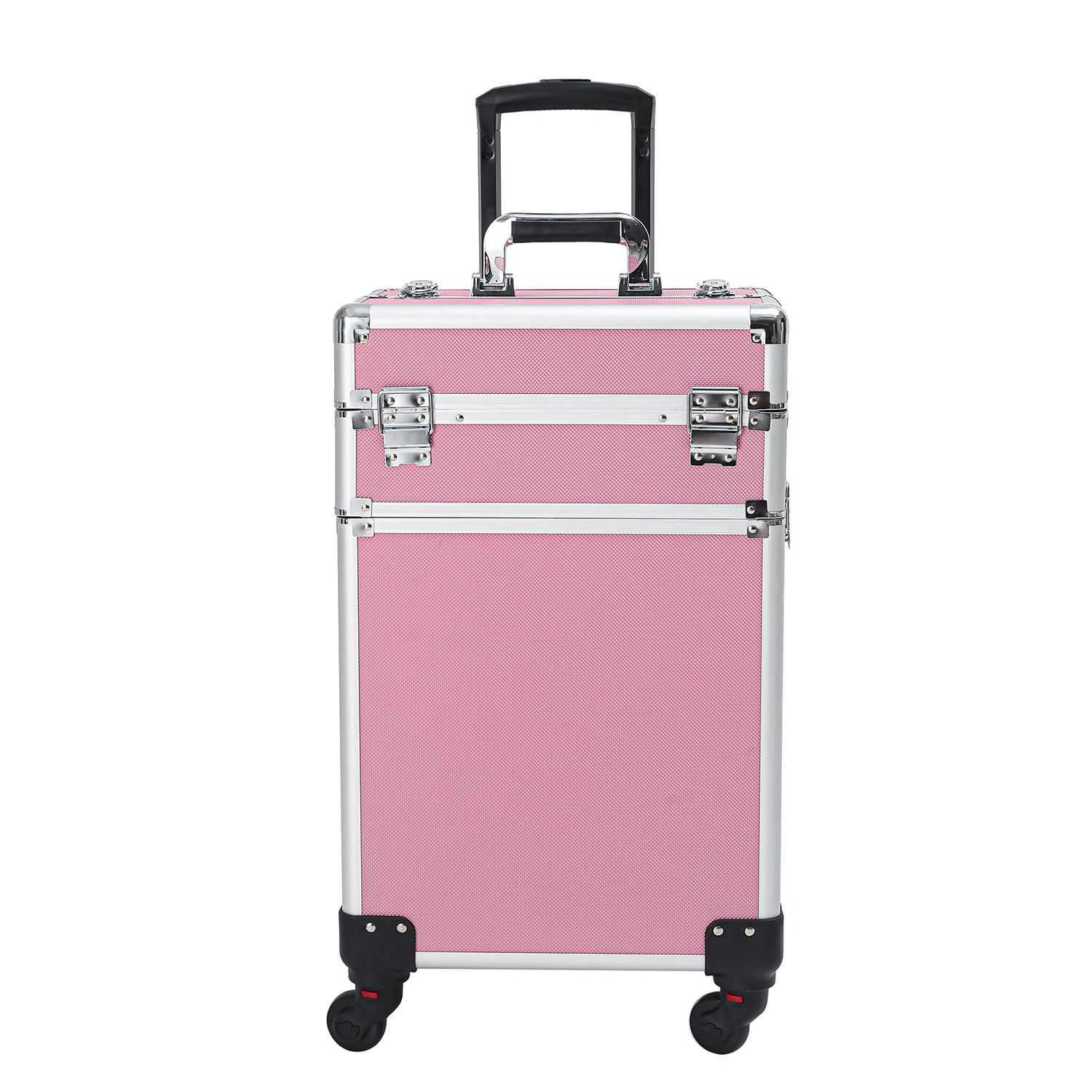 4 in 1 Aluminum Cosmetic Makeup Case Tattoo Box Pink view 31