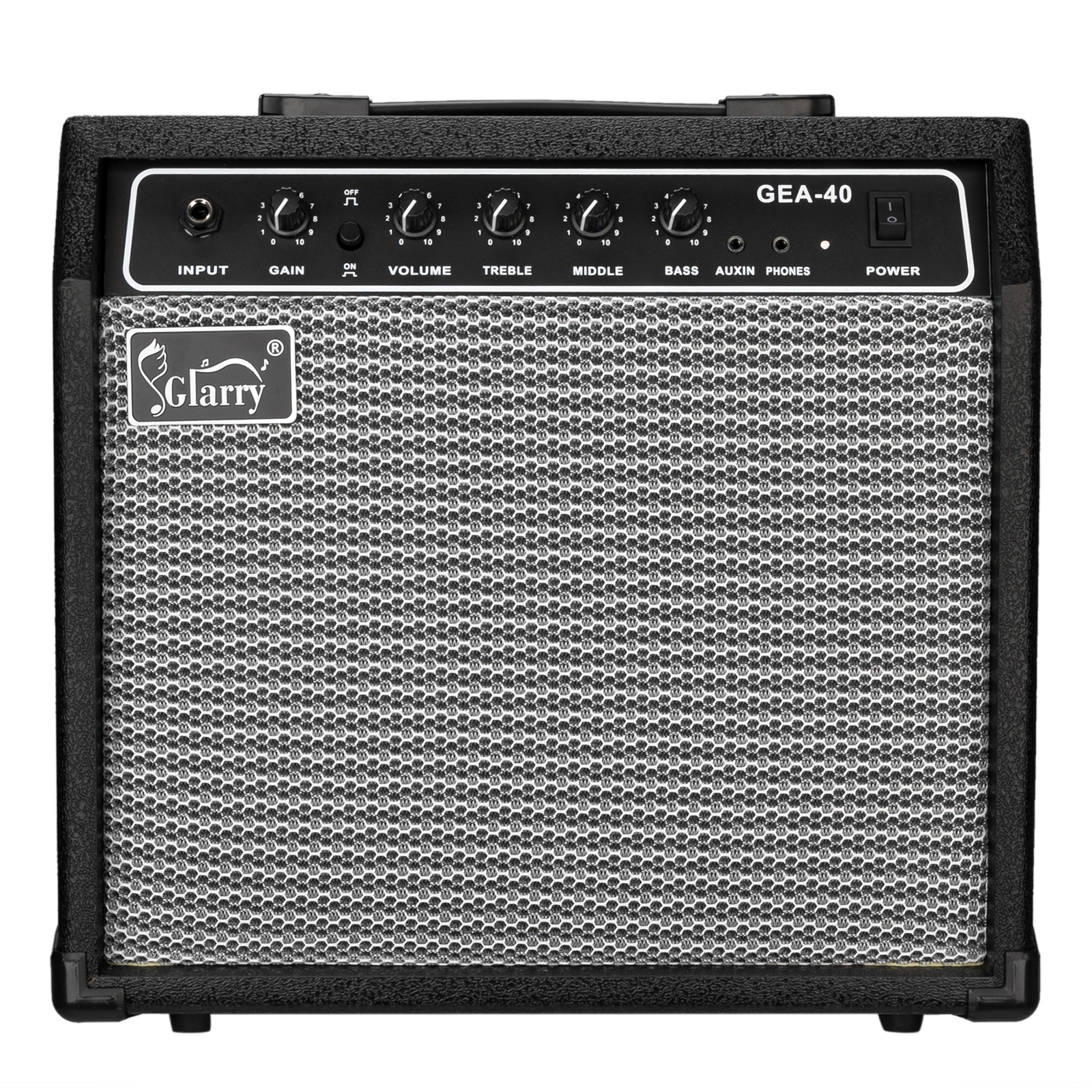 40W GEA-40 Electric Guitar Amplifier Black view 6