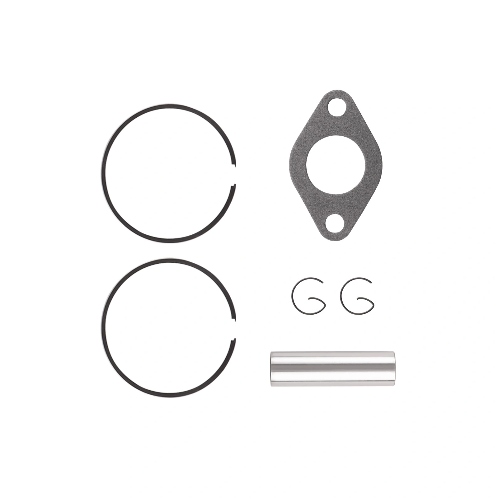 Cylinder Piston Top End Rebuild Kit for EZGO Golf Cart 2 Cycle Engine 1976-1988 view 7
