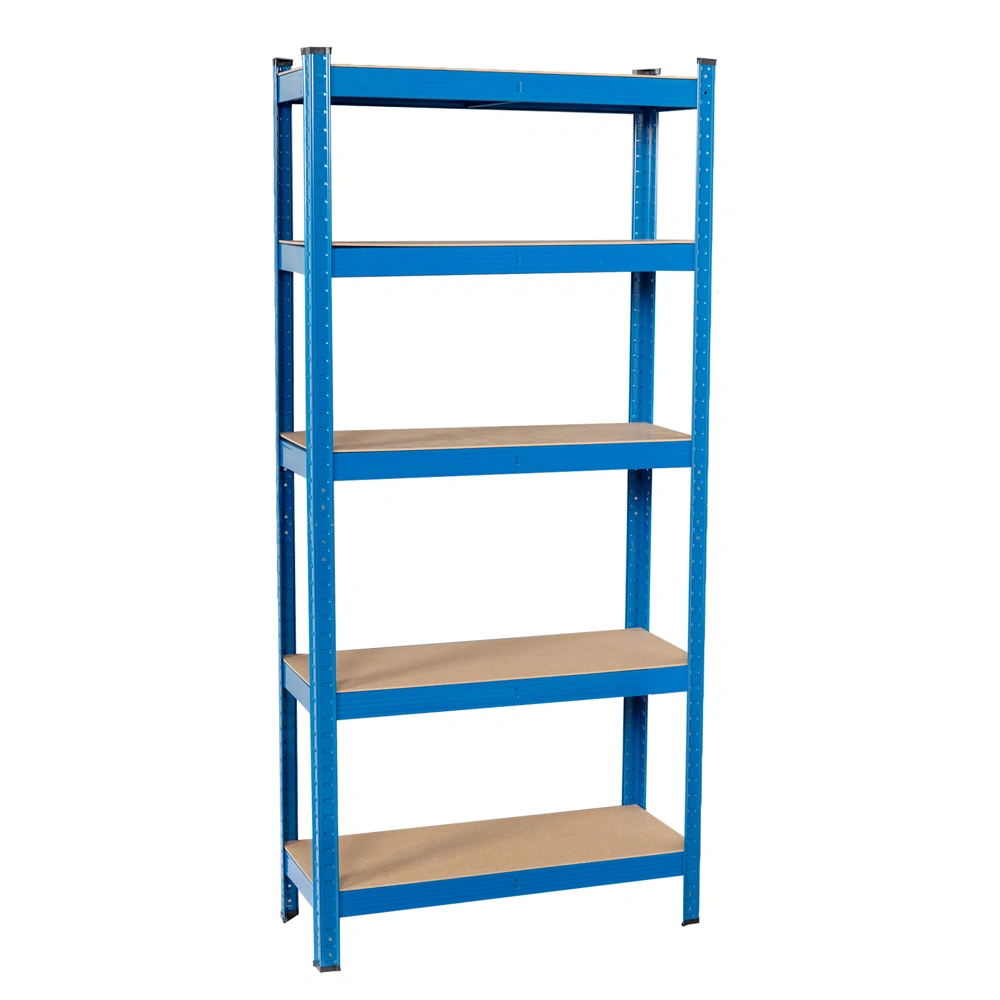 Heavy Duty Boltless Metal Shelving Unit Garage Shed Storage Shelves Rack Blue