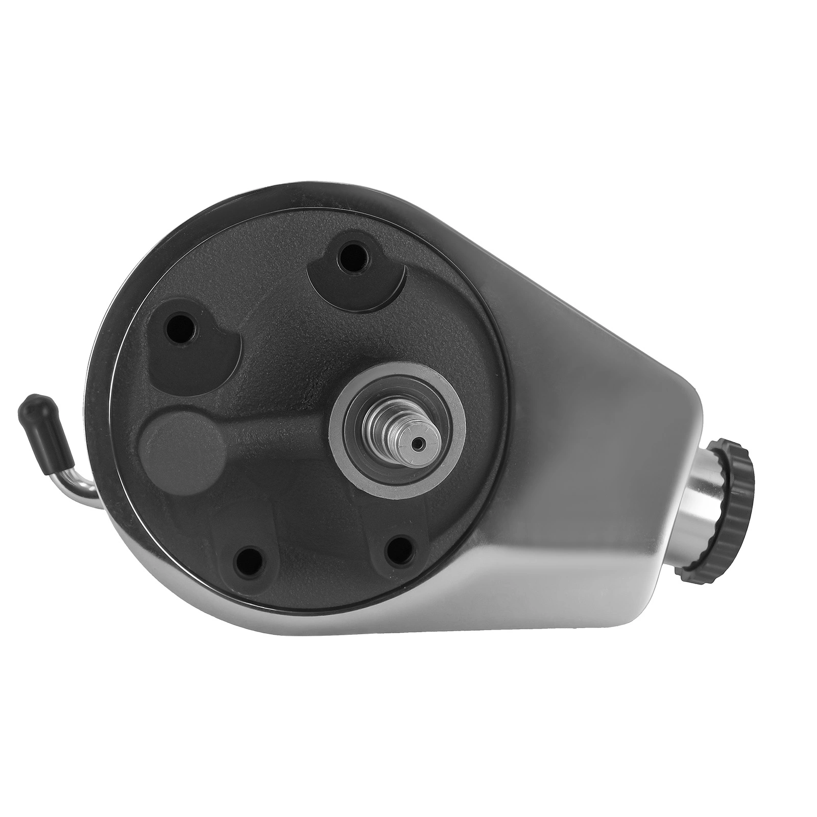 Power Steering Pump P Series 5/8" Keyway Pulley Shaft Chrome fit for GMC fit for Chevy