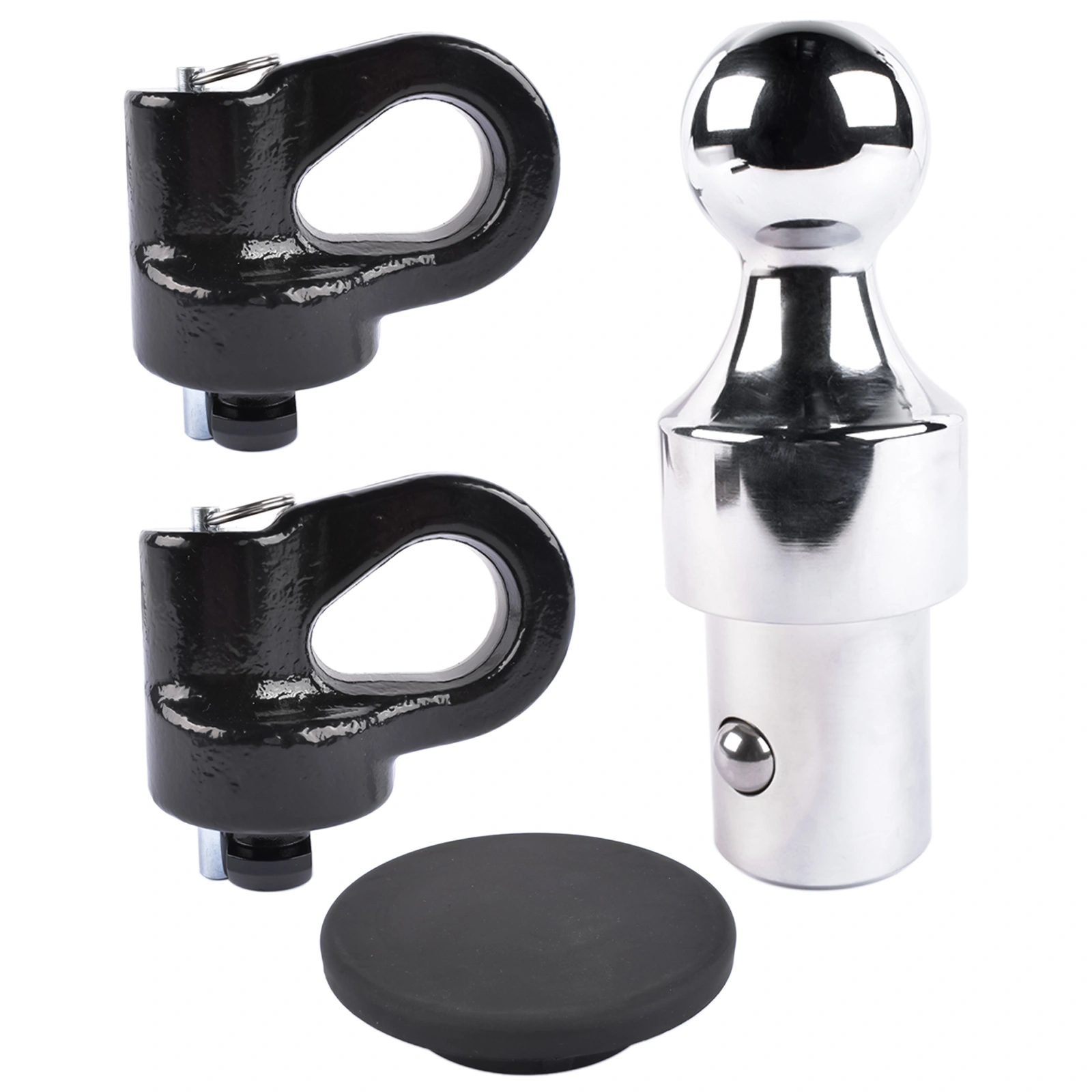 2-5/16" Gooseneck Ball Puck System Replacement Compatible with 60692 Ford Chevy GMC Nissan view 4