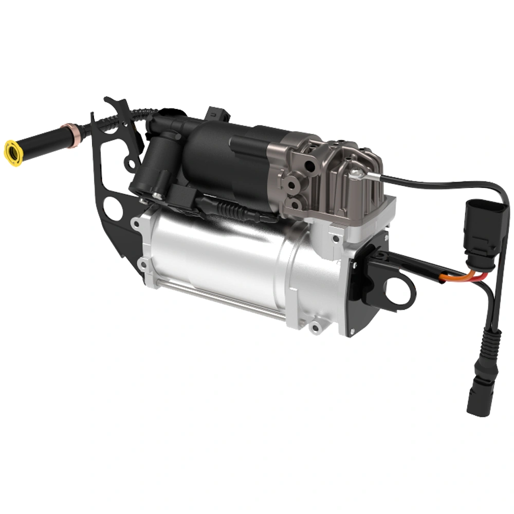 Air Suspension Compressor Pump for Audi Q7 06-15 Porsche Cayenne 02-10 with Relay