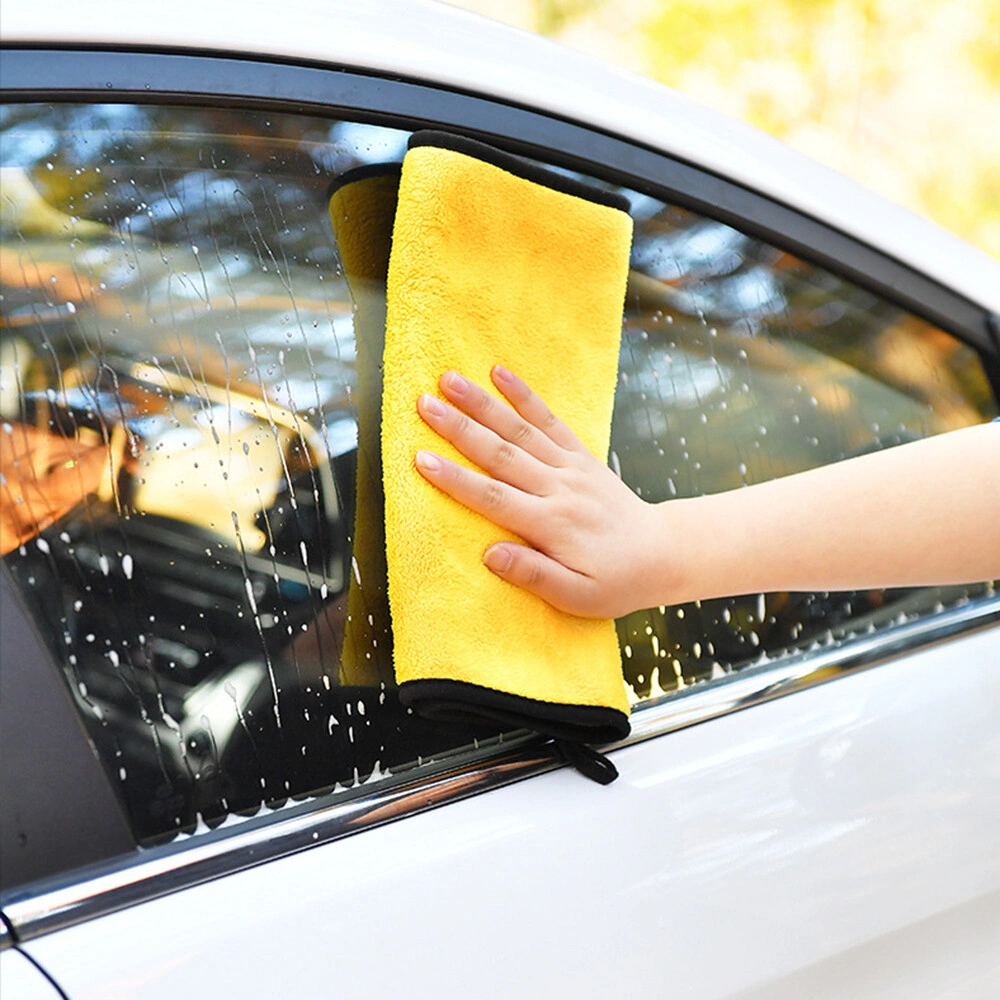 10 Pack Microfiber Polishing Cloths 1200GSM, Dry Cleaning Cloth for Car Detailing, Automotive