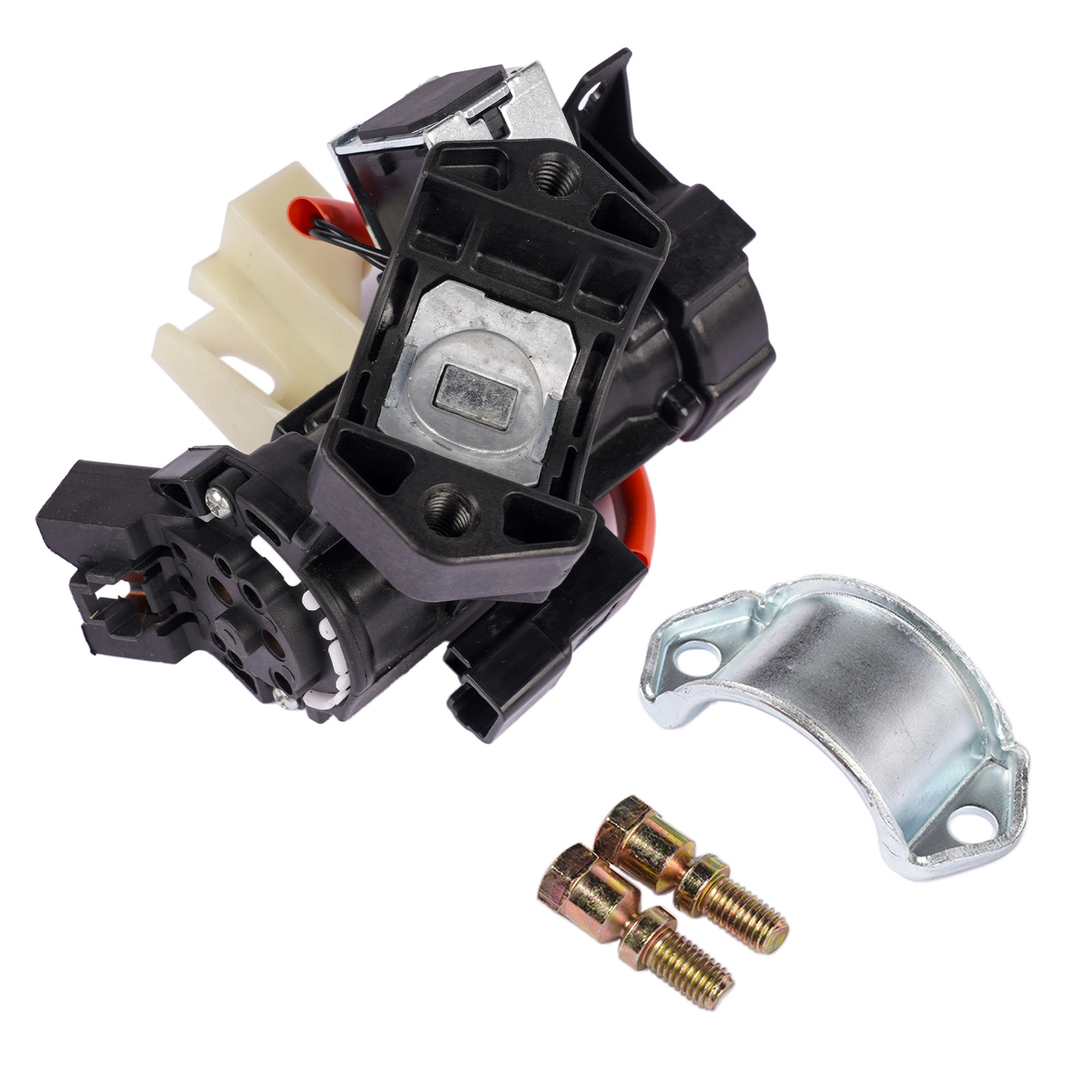 Ignition Lock Housing without Cylinder without Key Fits for Kia Forte Soul Seltos 2019-2024 Black 1Pc view 3
