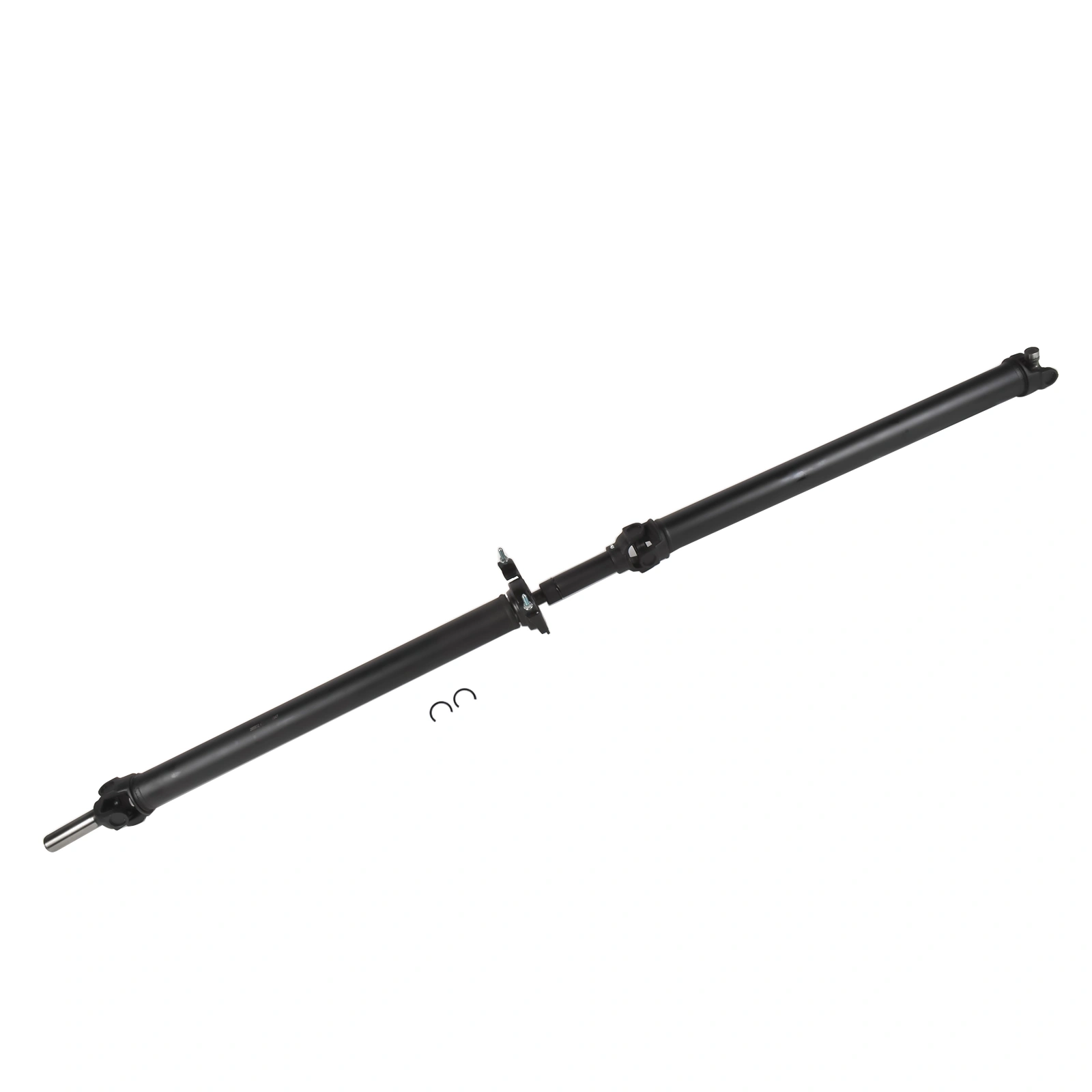 Rear Drive Shaft Compatible with Chevrolet Silverado 1500 GMC Sierra 1500 Pickup RWD Only 1999-2006 Black 1Pc view 2