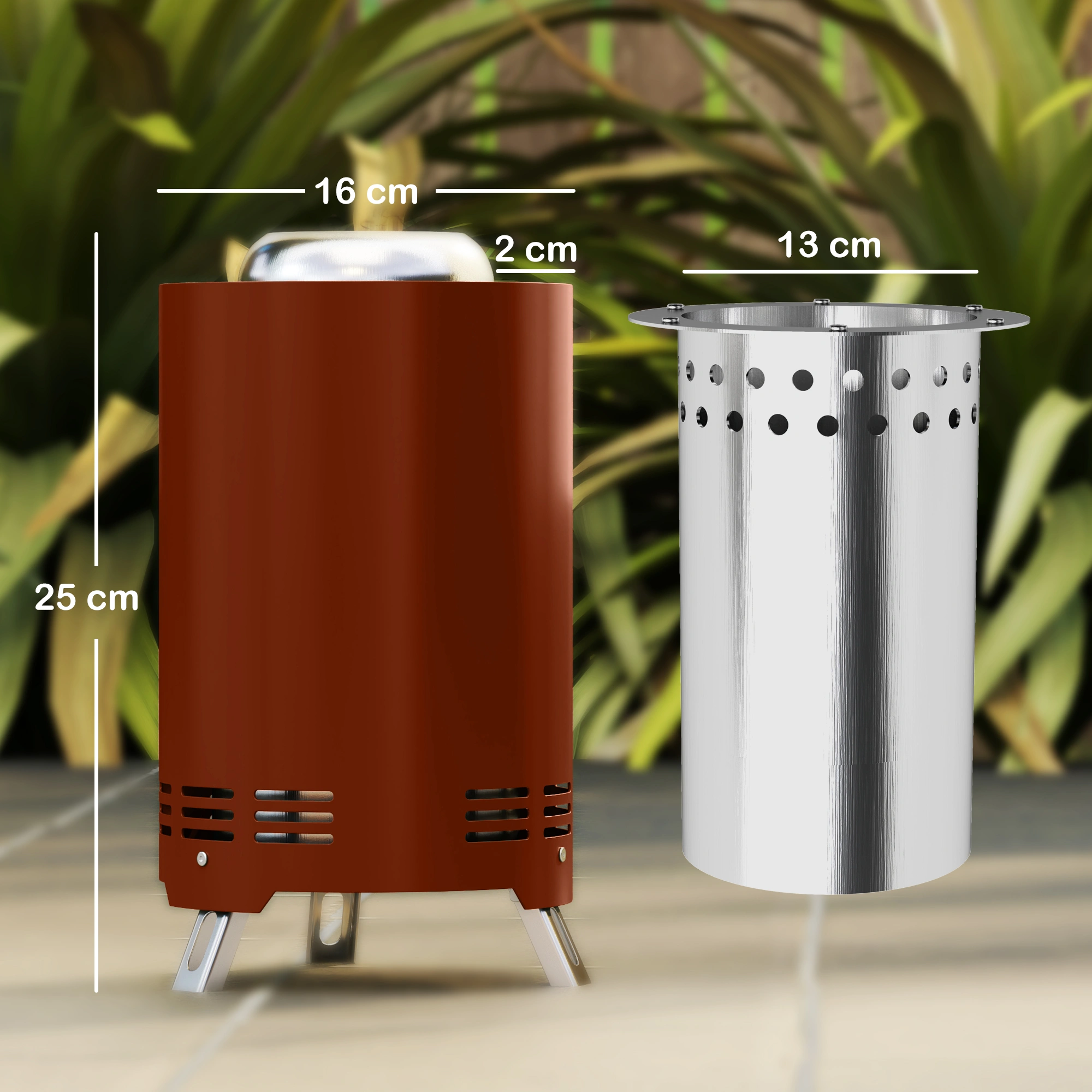1500W Electric Fireplace Heater, Realistic Flame Effect, Wall Mounted Indoor Heater with Remote Control, Adjustable Thermostat, Energy Saving view 3