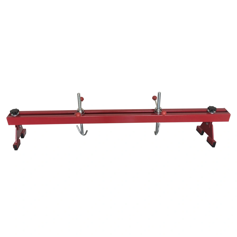 Engine Load Leveler 1100lbs Capacity Support Bar Transmission W/ Dual Hook Red view 2