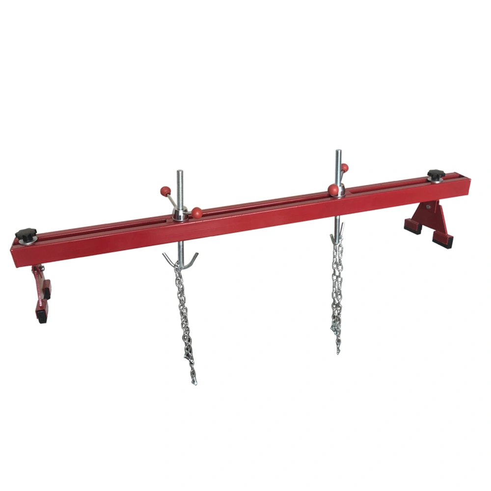 Engine Load Leveler 1100lbs Capacity Support Bar Transmission W/ Dual Hook Red view 4