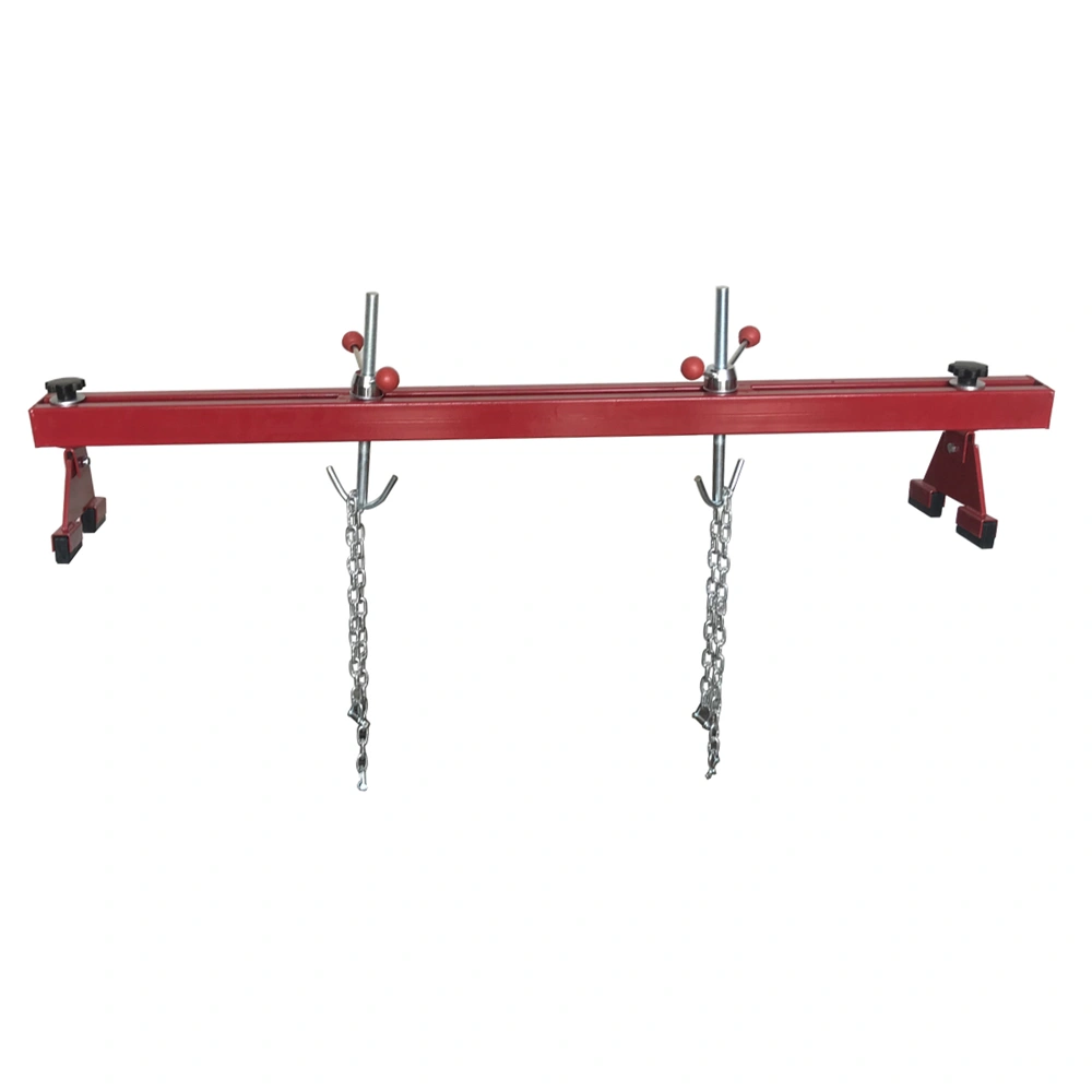 Engine Load Leveler 1100lbs Capacity Support Bar Transmission W/ Dual Hook Red view 5