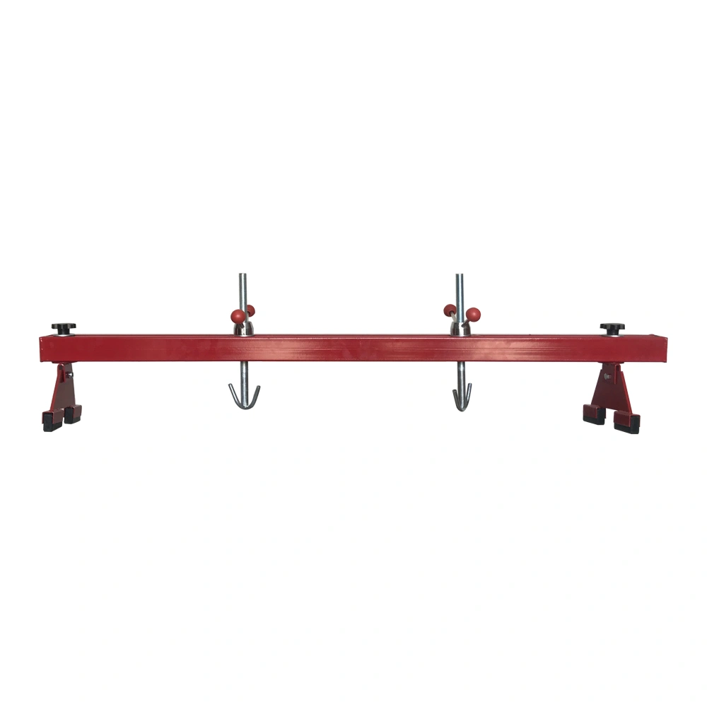 Engine Load Leveler 1100lbs Capacity Support Bar Transmission W/ Dual Hook Red view 8