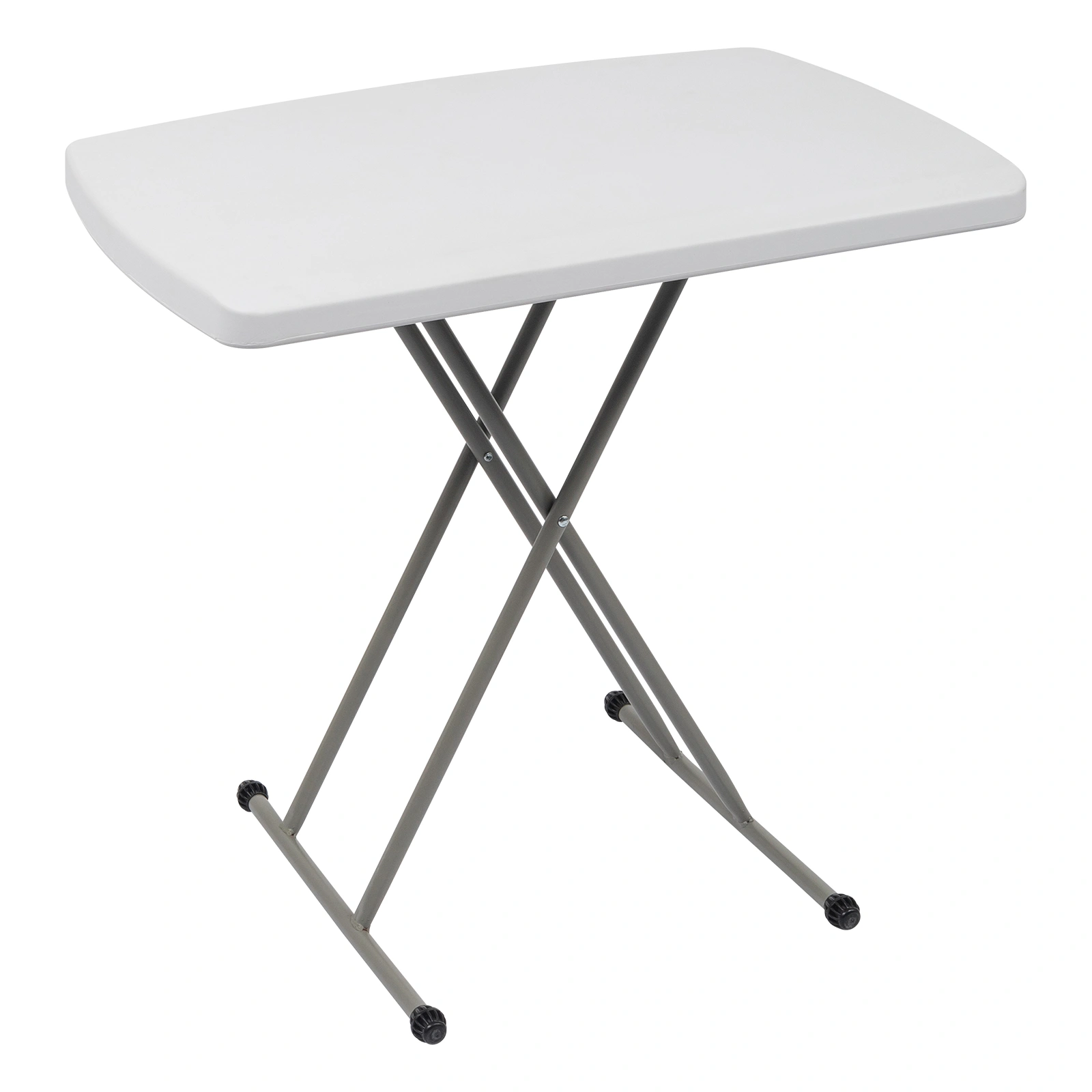76*50*70.5cm Liftable Garden Plastic Table White view 37
