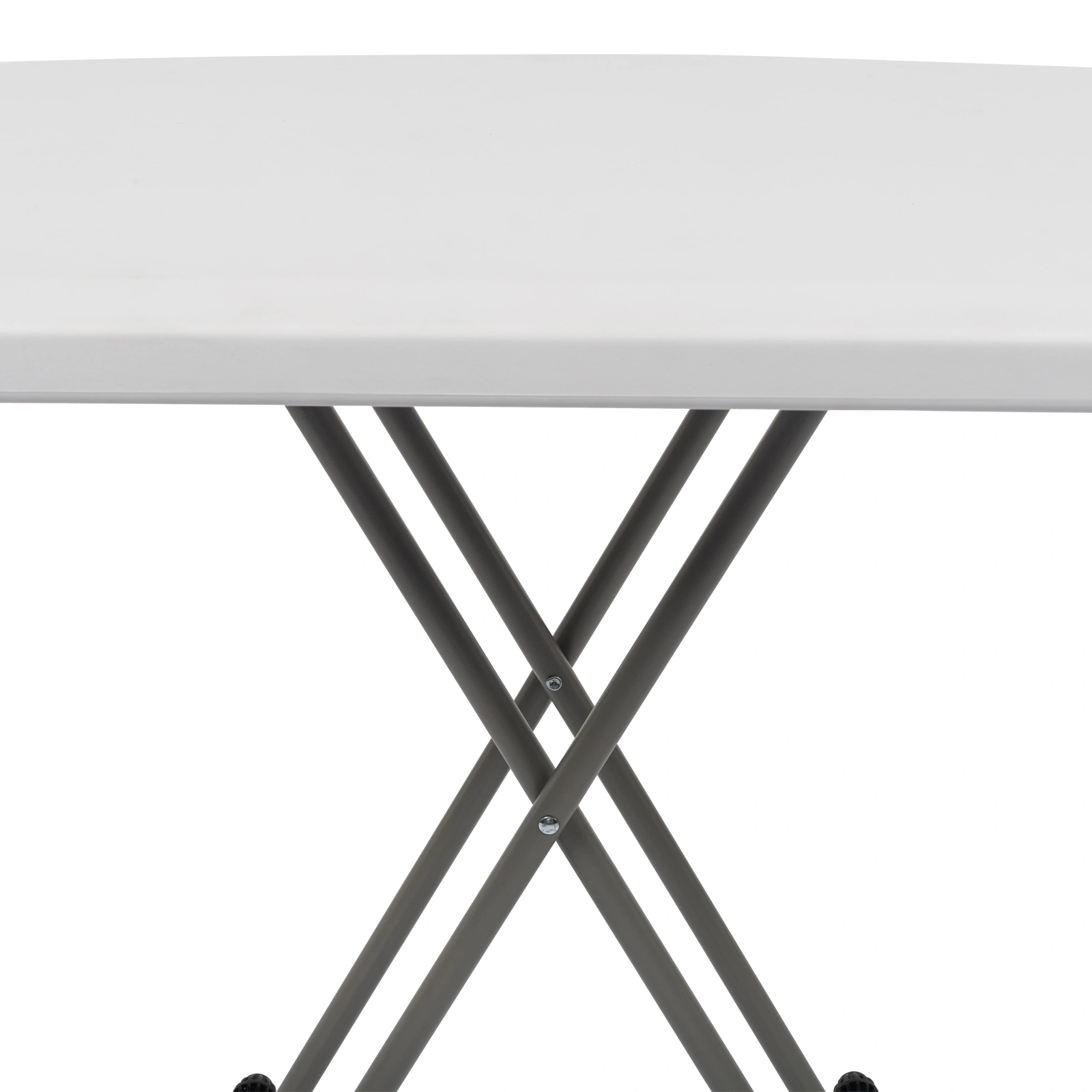 76*50*70.5cm Liftable Garden Plastic Table White view 44
