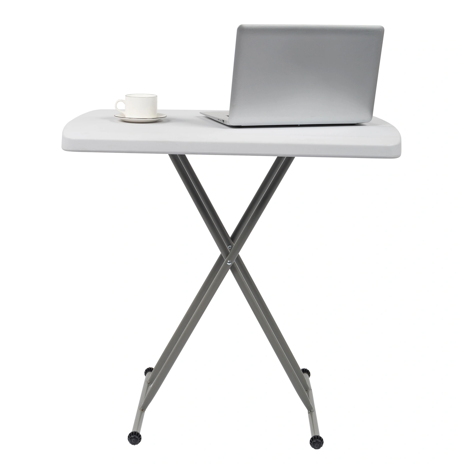 76*50*70.5cm Liftable Garden Plastic Table White view 51