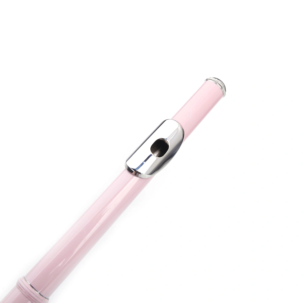 Cupronickel C 16 Closed Holes Concert Band Flute Pink view 15