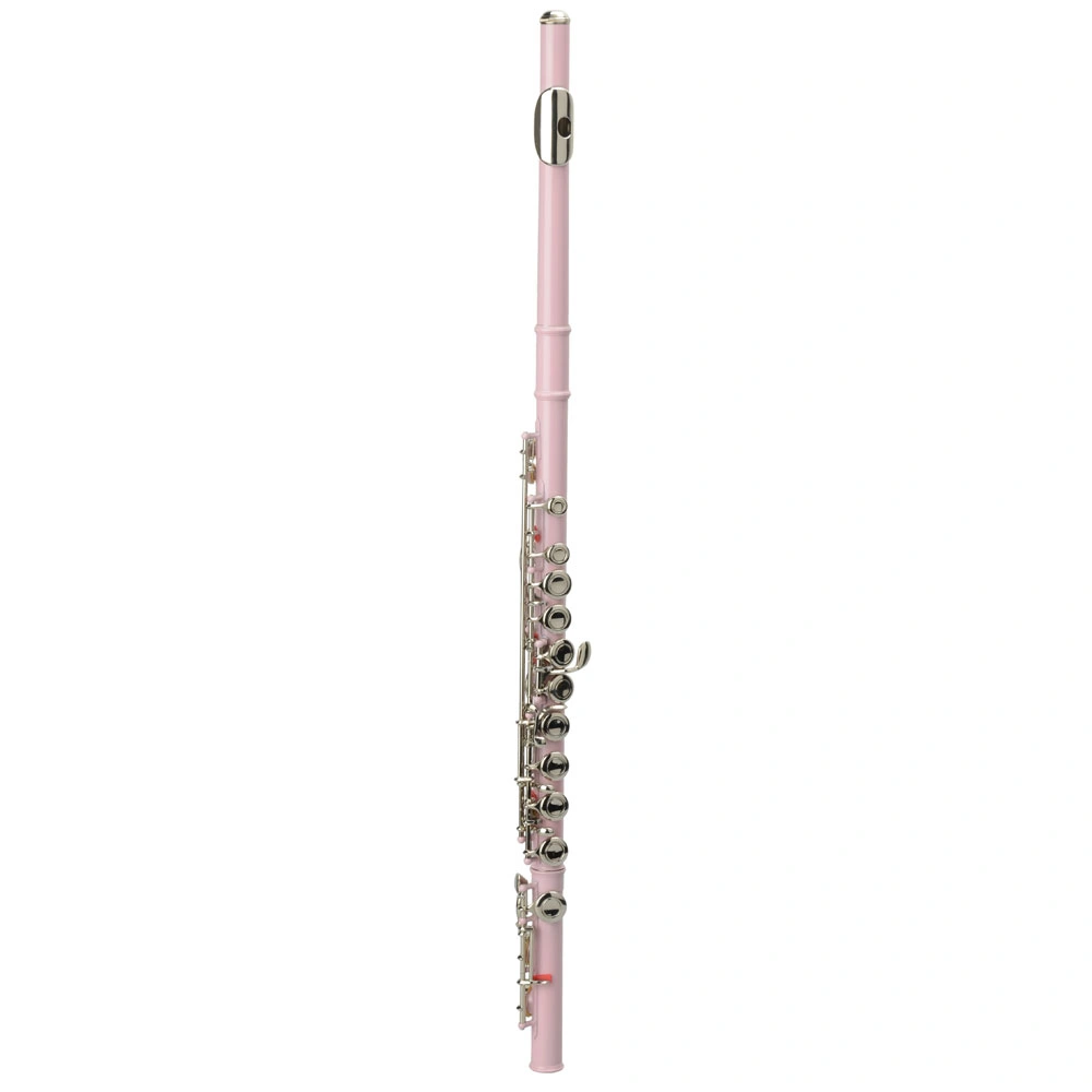 Cupronickel C 16 Closed Holes Concert Band Flute Pink view 5