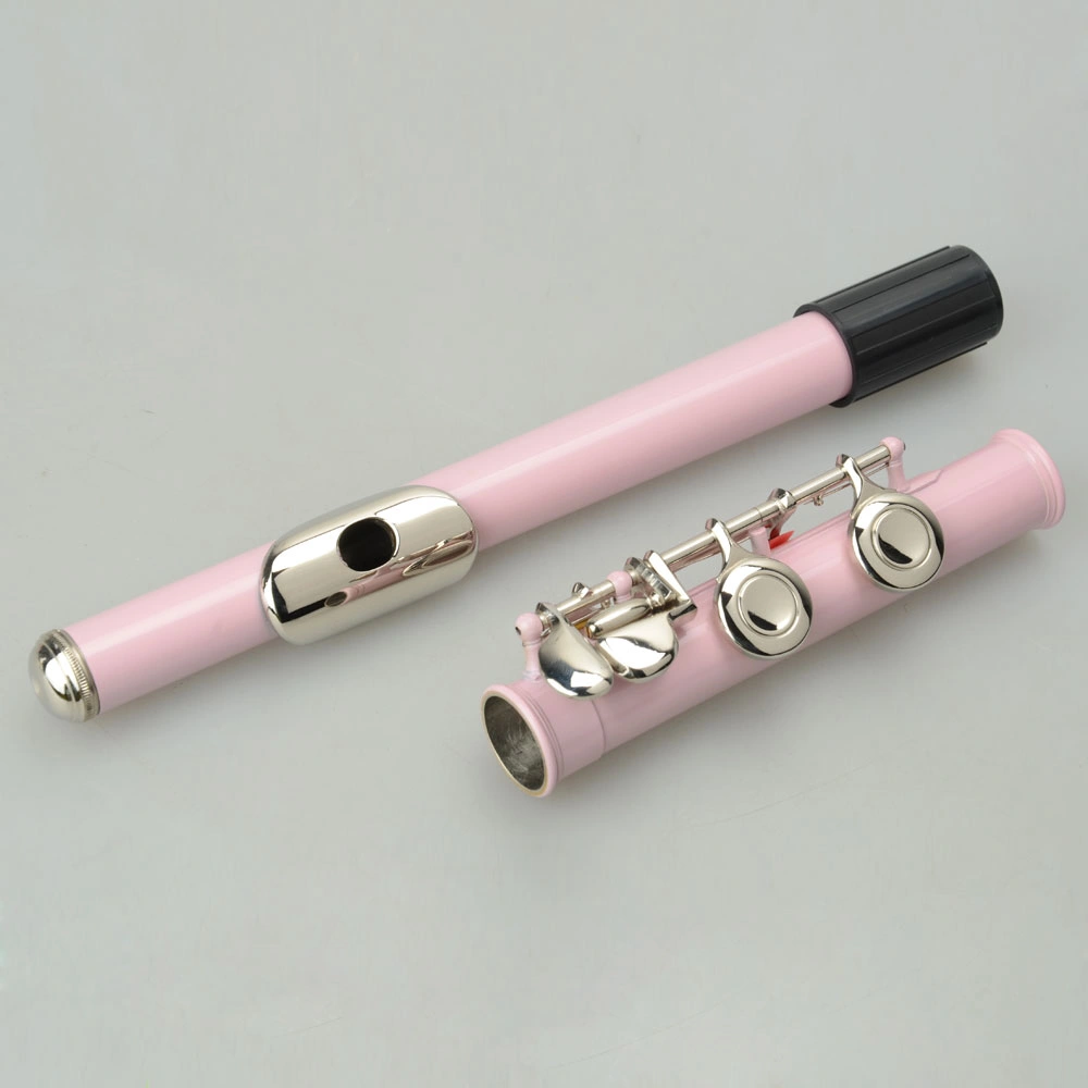 Cupronickel C 16 Closed Holes Concert Band Flute Pink view 6
