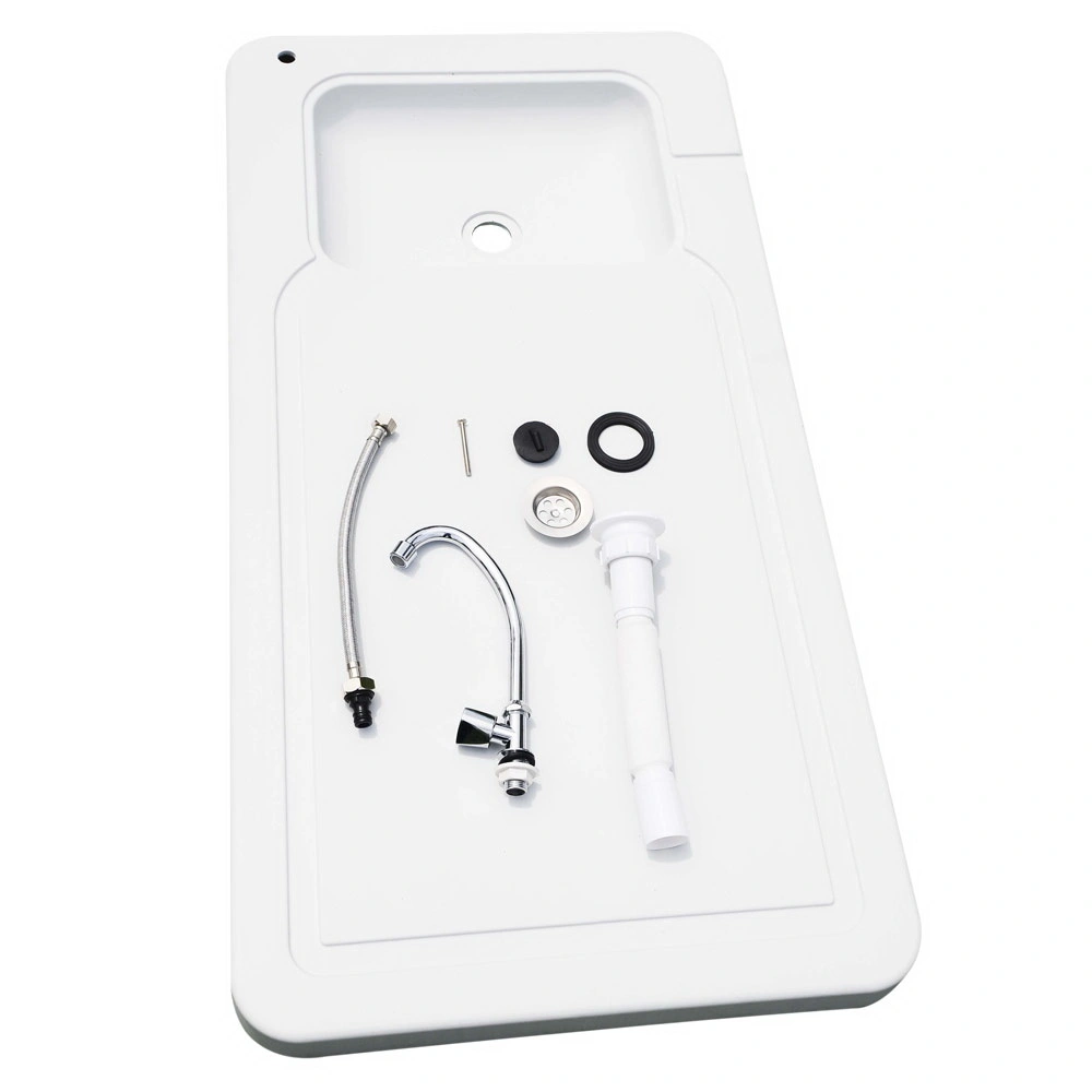 Folding Portable Fish Fillet & Hunting & Cutting Table with Sink Faucet view 8