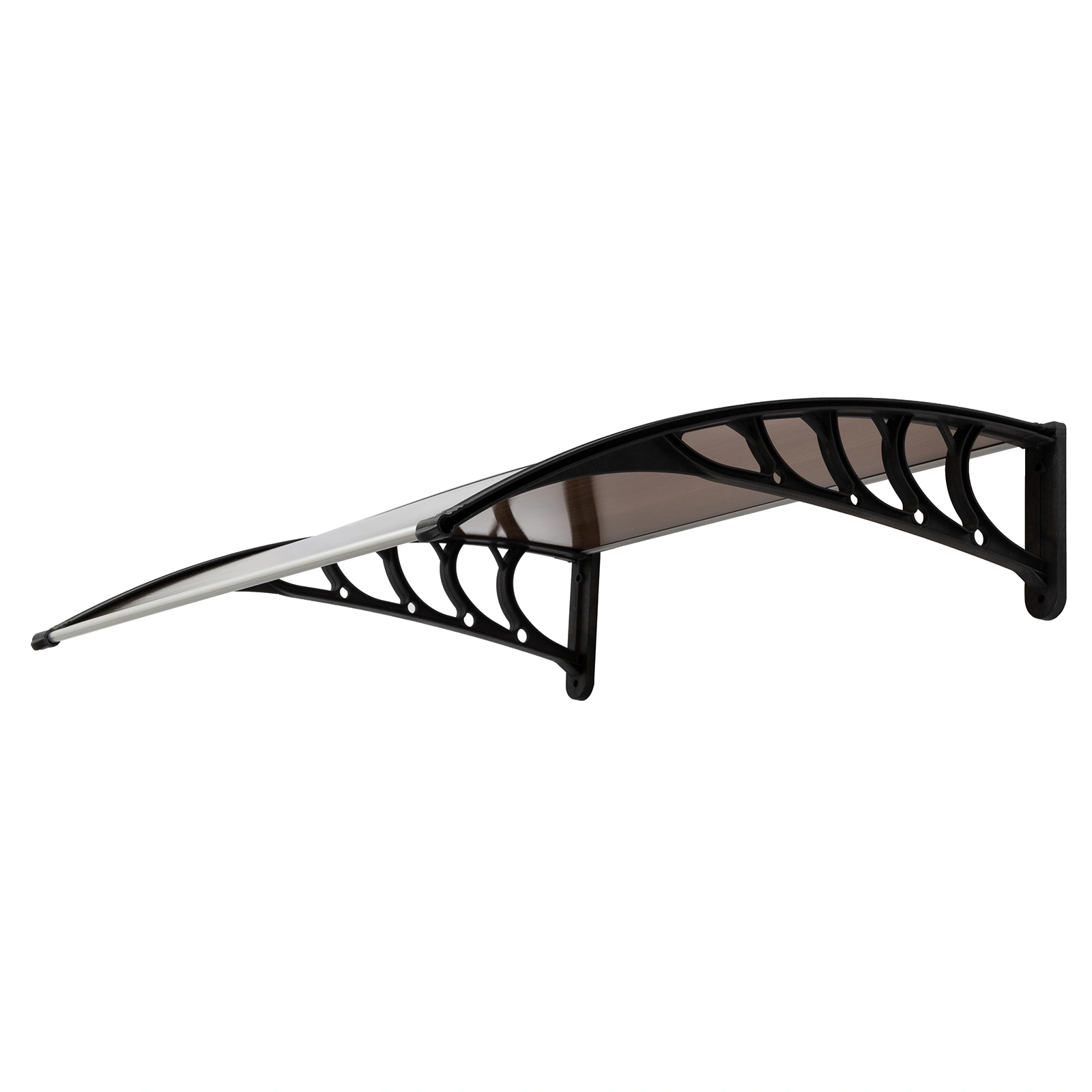 40*38in Household Application Door & Window Rain Cover Eaves Brown Board & Black Holder view 11