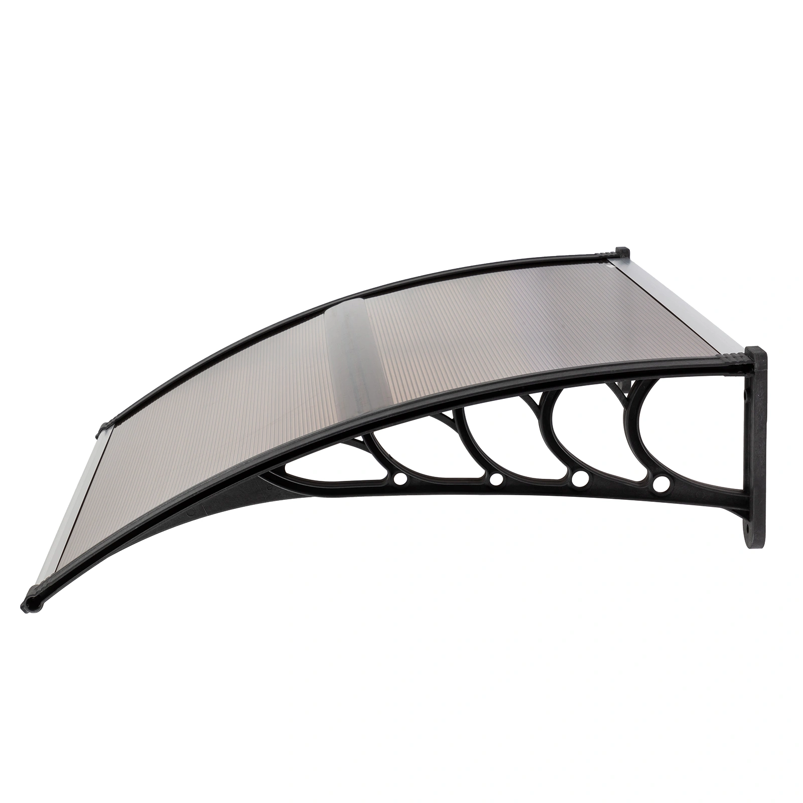 40*38in Household Application Door & Window Rain Cover Eaves Brown Board & Black Holder view 12