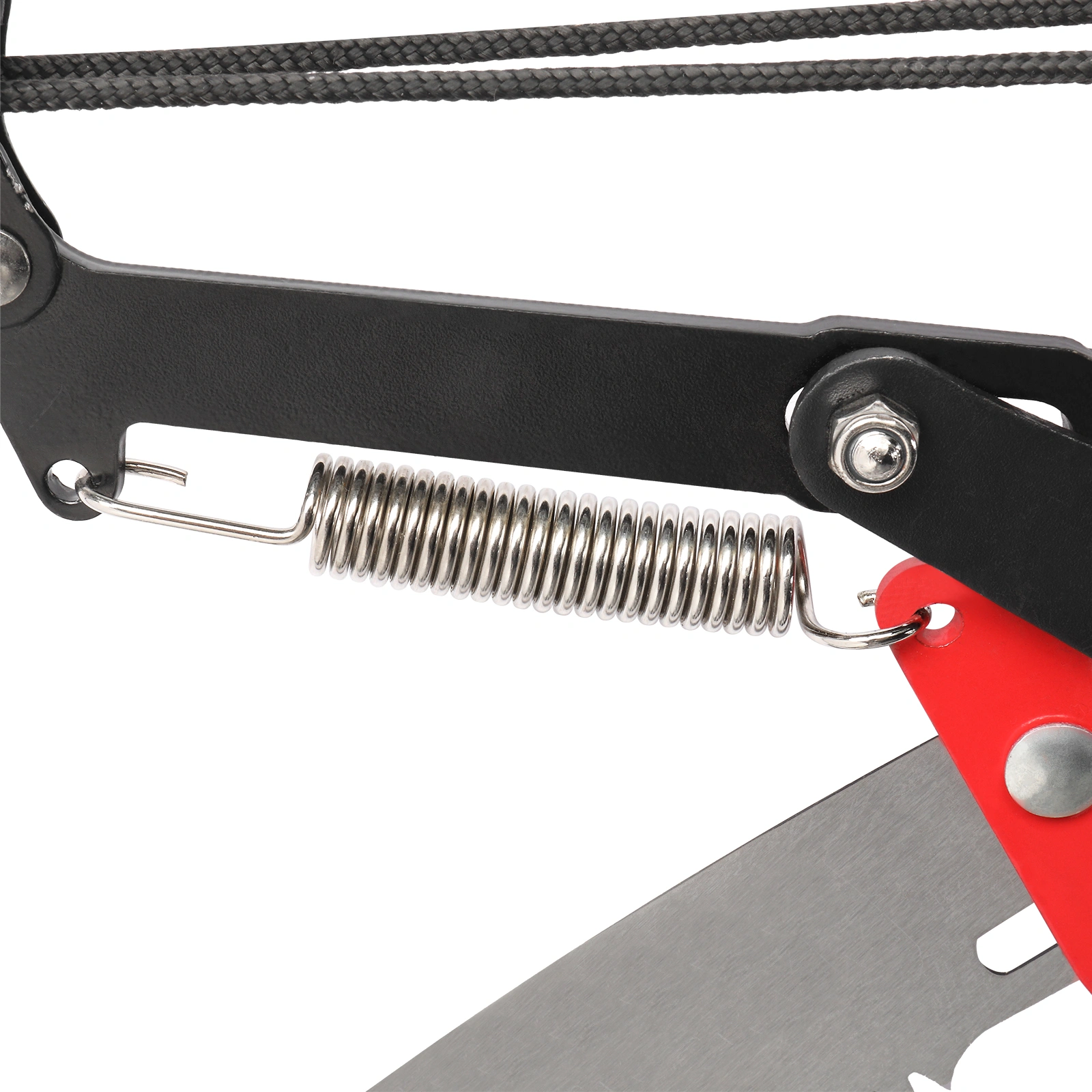 26ft Manual Pole Saw, Lightweight Tree Trimmers Long Handle Pruner Set, Sharp Steel Blade and Scissors Pole Saw for Trimming Palm, Pear Tree, Fir Tree, Other High Trees and Shrubs view 13