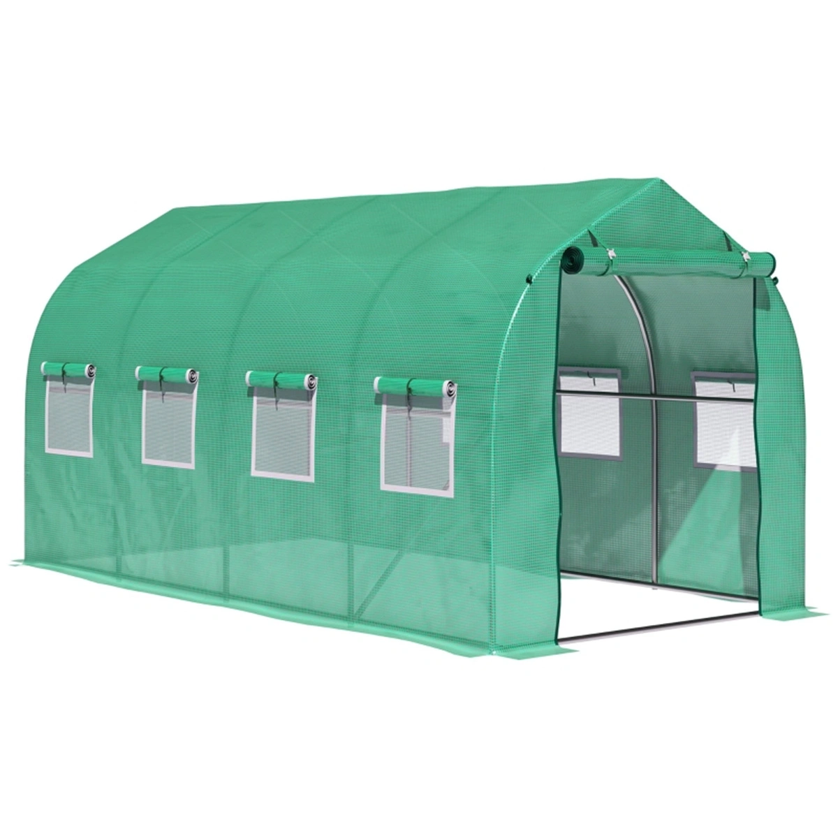 Polytunnel Greenhouse Tent for Garden Plant Growing, Outdoor Greenhouse view 3