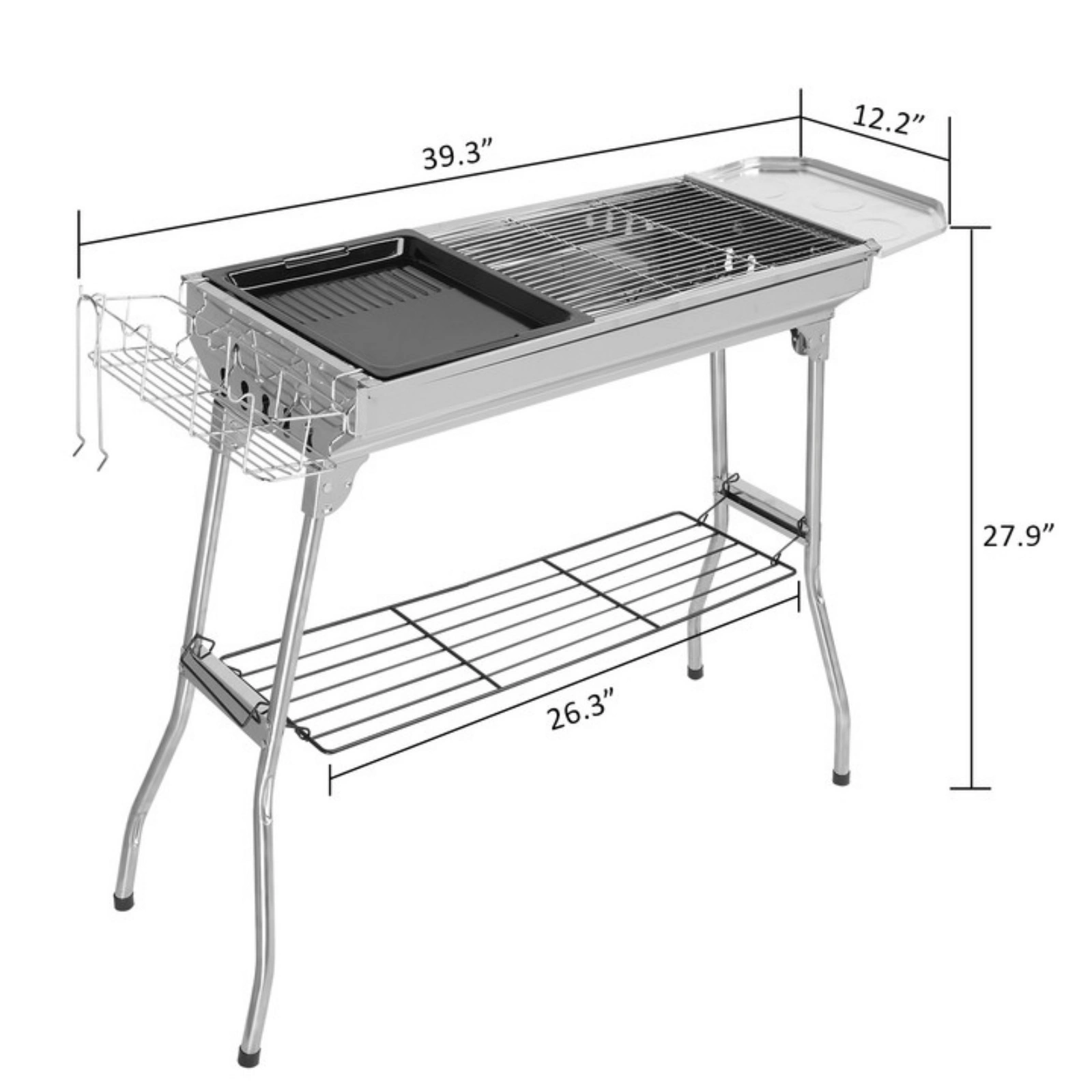 Portable Stainless Steel Grill view 6