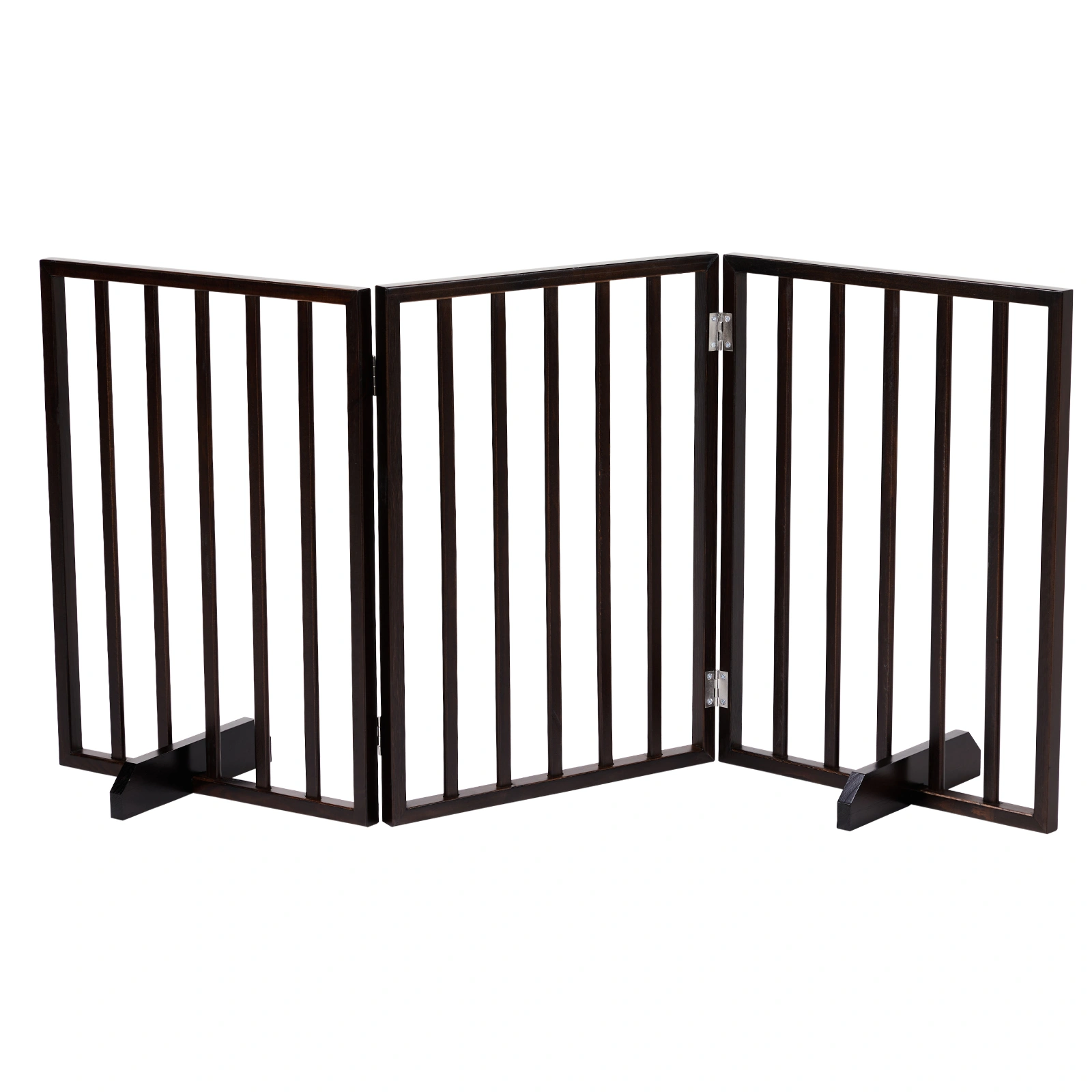 The Wooden Dog Fence Walnut
