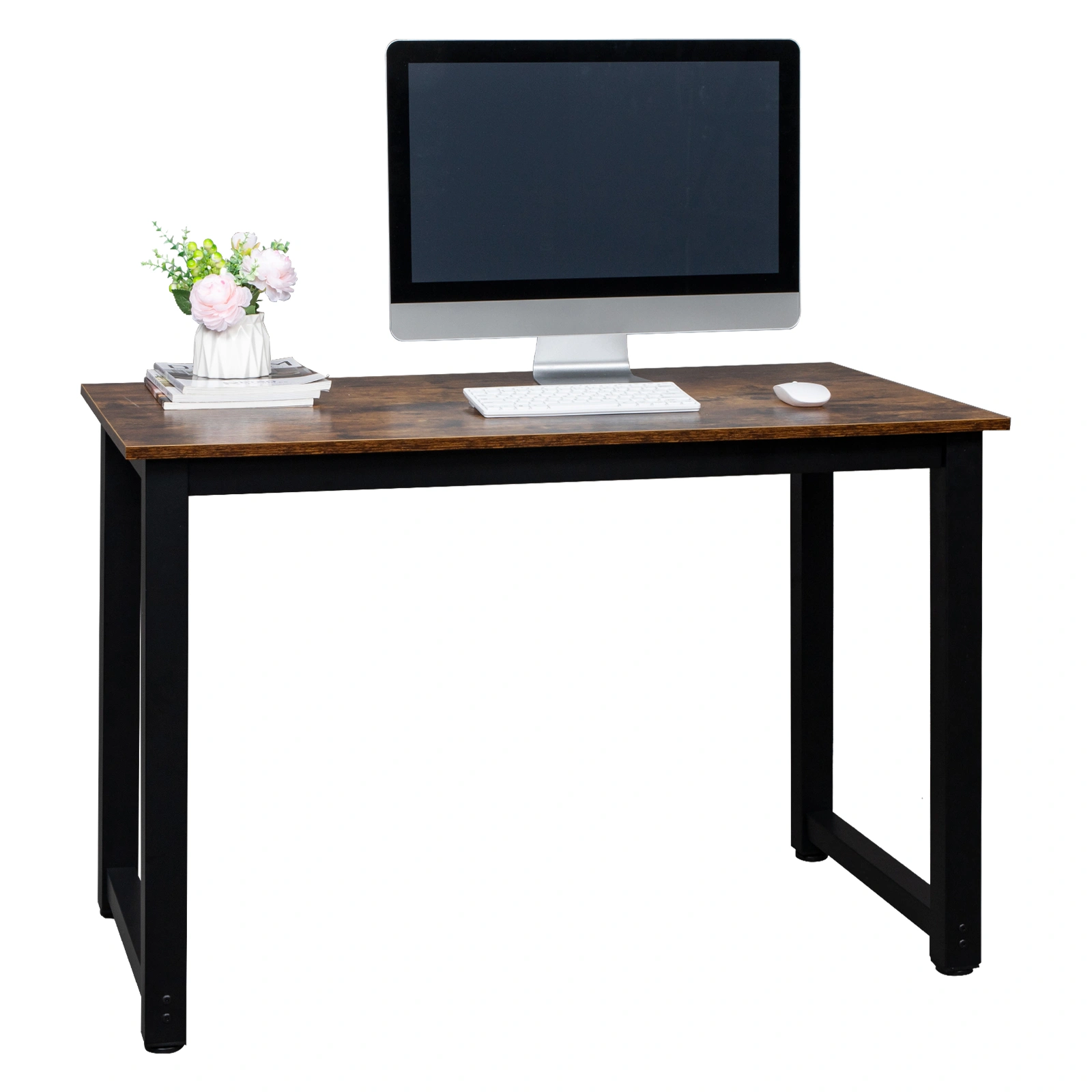 110cm Decent High Strength Wooden Computer Desk Oak view 10