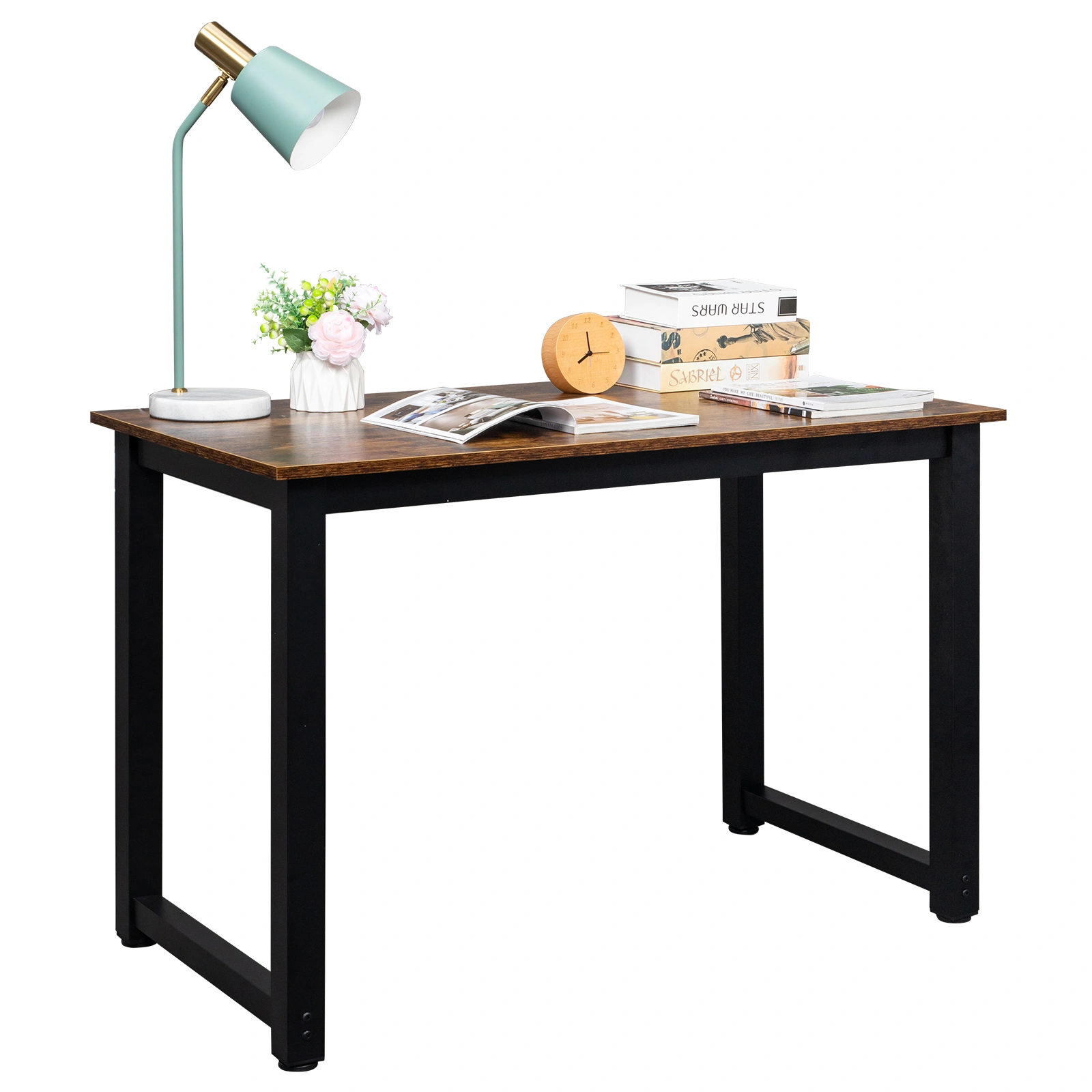 110cm Decent High Strength Wooden Computer Desk Oak view 12