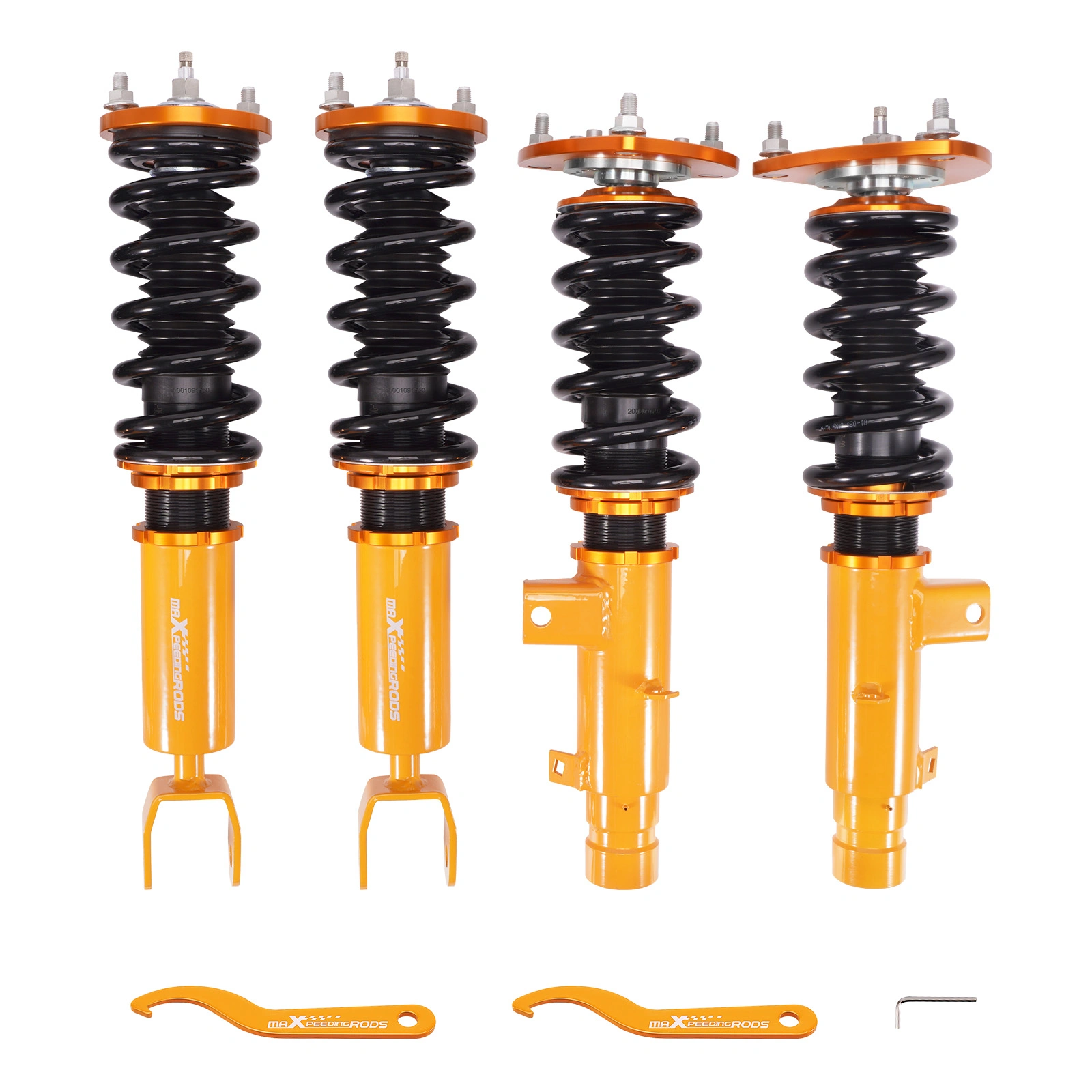 24 Way Adjustable Coilovers Suspension Full Coilovers 24 Levels DAMPER Struts FIT For Honda Accord 2013-2017 Acura TLX 2015-2018