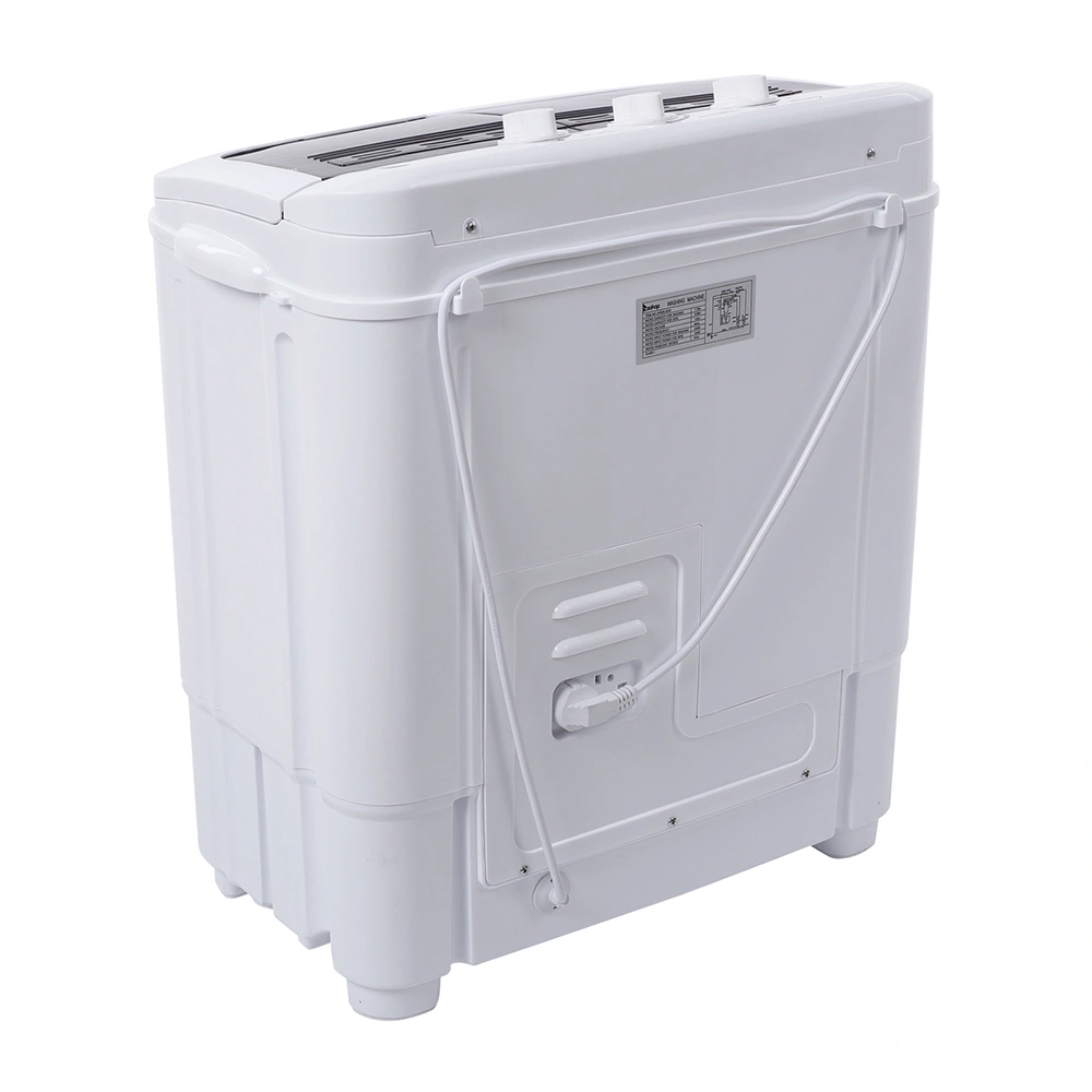 Compact Twin Tub with Built-in Drain Pump XPB35-188S 14.3(7.7 6.6)lbs Semi-automatic Gray Cover Washing Machine view 17