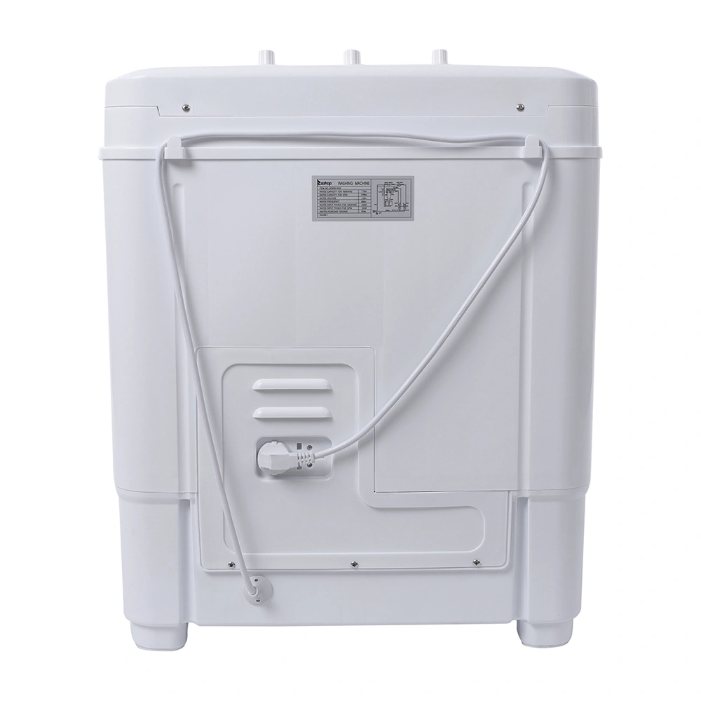 Compact Twin Tub with Built-in Drain Pump XPB35-188S 14.3(7.7 6.6)lbs Semi-automatic Gray Cover Washing Machine view 25