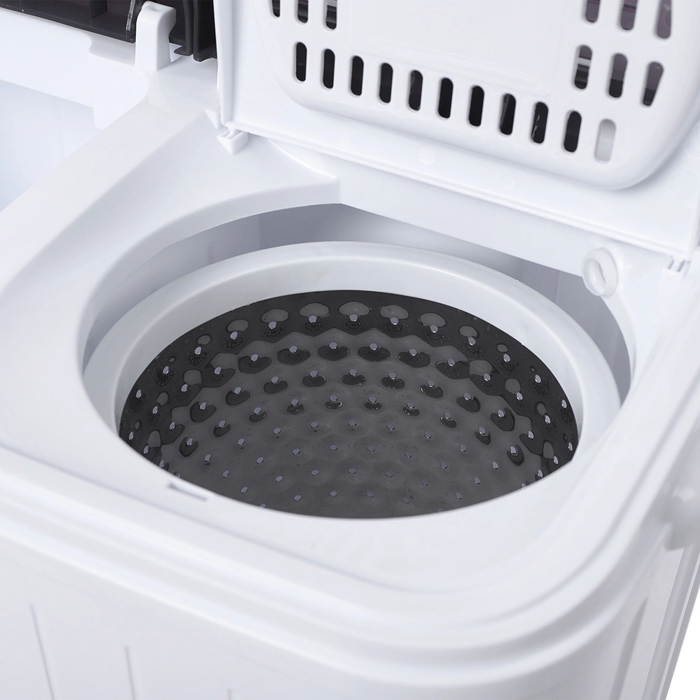 Compact Twin Tub with Built-in Drain Pump XPB35-188S 14.3(7.7 6.6)lbs Semi-automatic Gray Cover Washing Machine view 31
