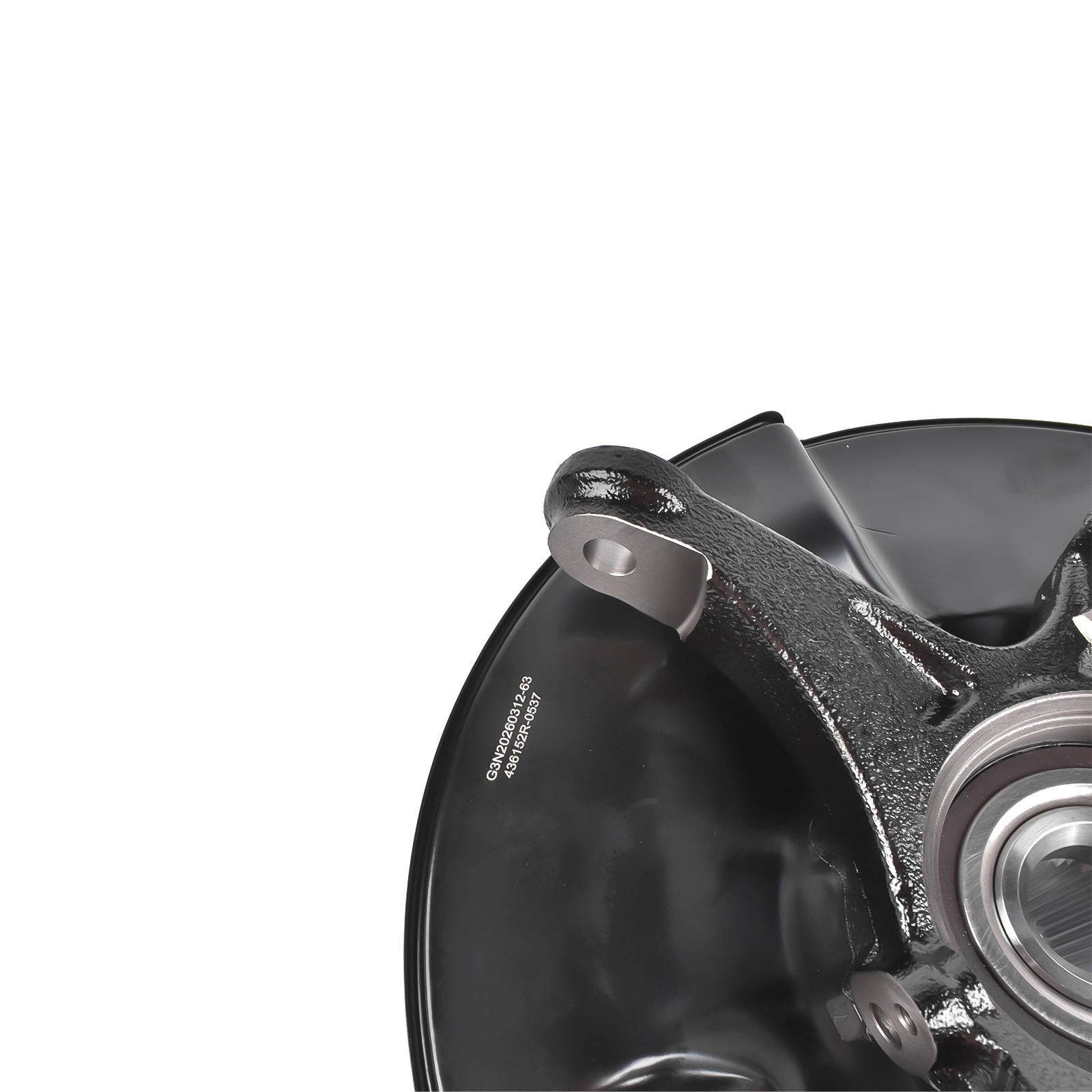 Steering Knuckle + Hub Bearing Fit for Honda Civic MUGEN Si 2006-11 L4 2.0L Front R view 10