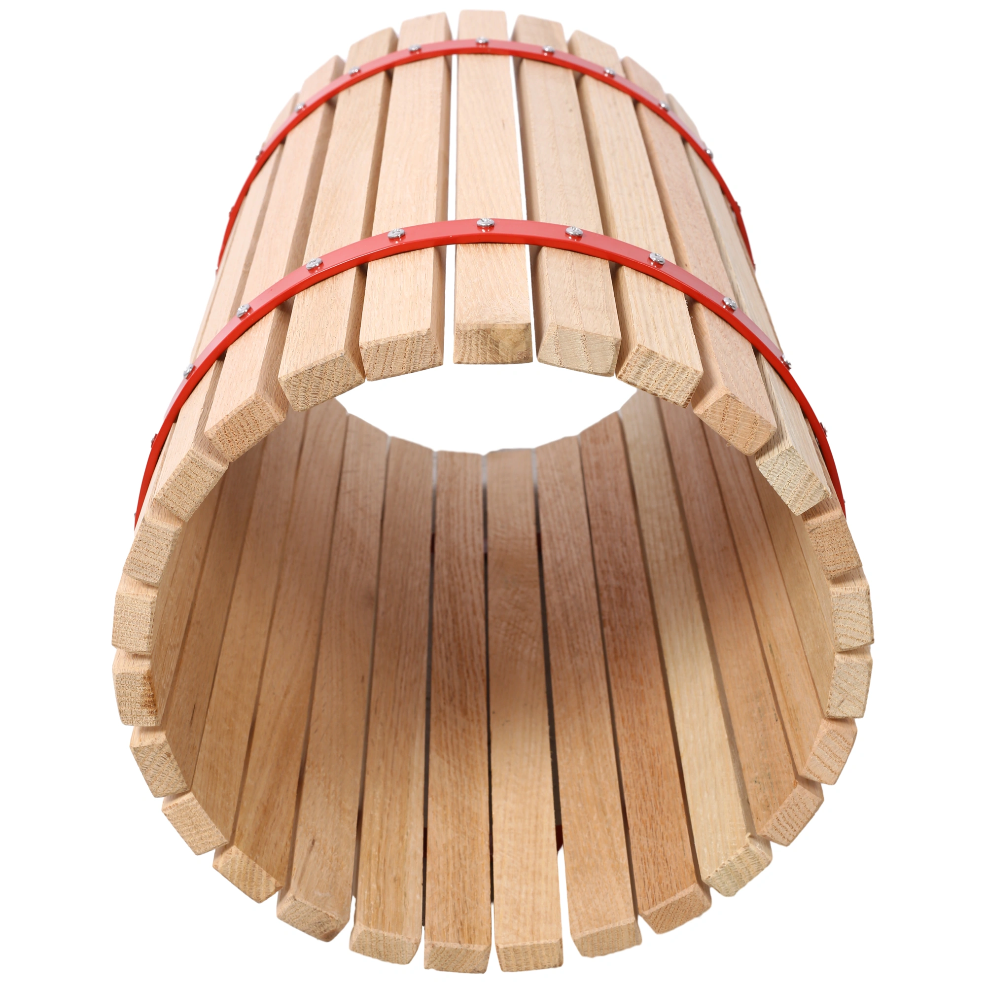 Fruit Wine Press - 100% Nature Apple&Grape&Berries Crusher Manual Juice Maker for Kitchen, Solid Wood Basket with 8 Blocks Cider Heavy Duty Wine Making Press (7.9 Gallon) view 12
