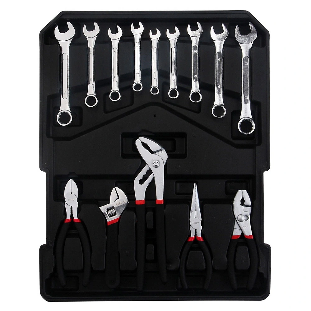 799pcs Aluminum Trolley Case Tool Set Silver view 10