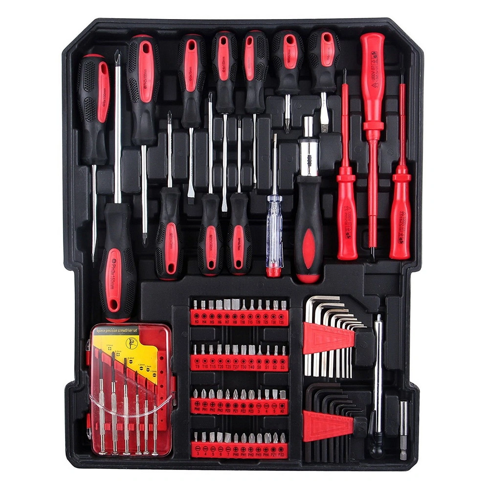 799pcs Aluminum Trolley Case Tool Set Silver view 11
