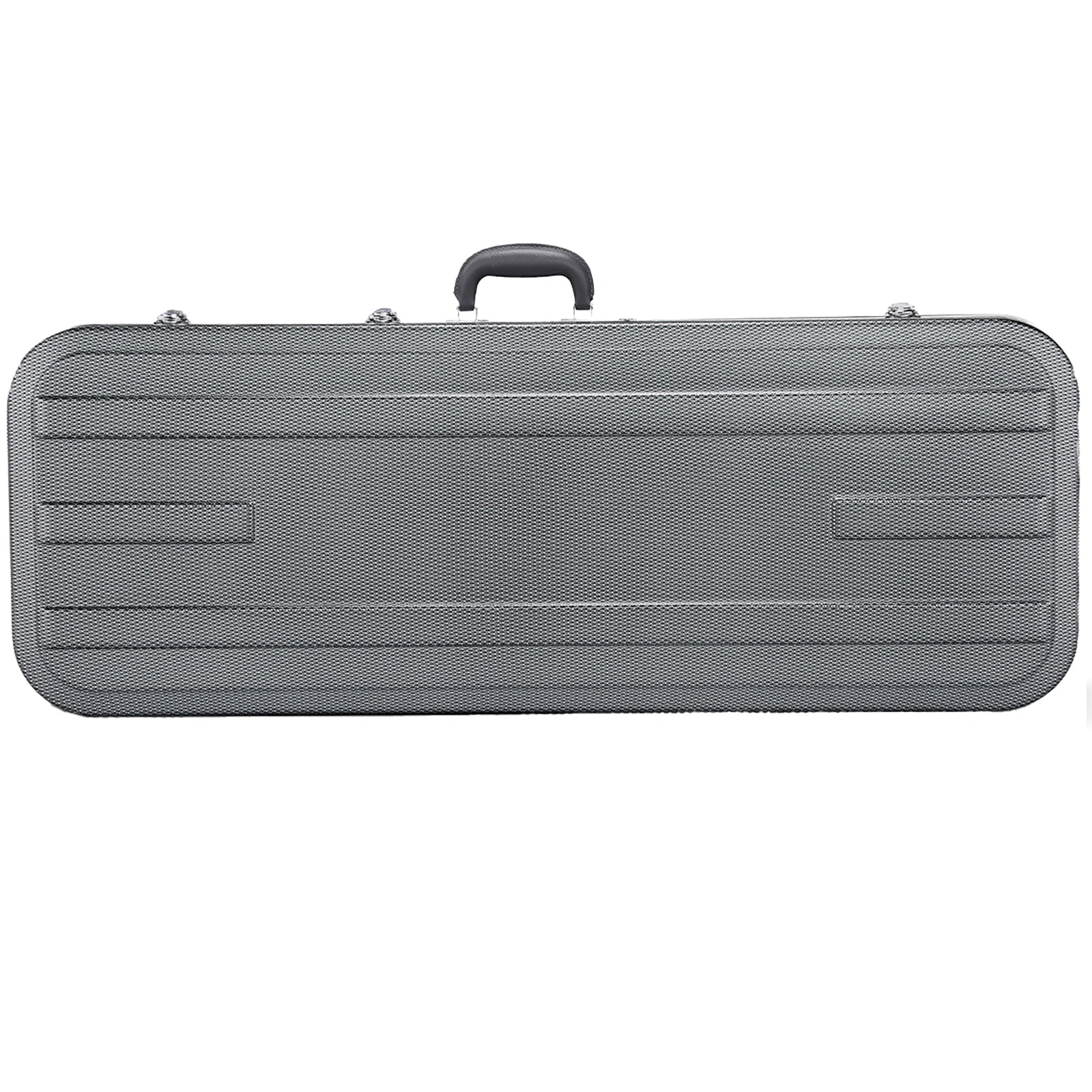Electric Guitar ABS Molded Hard Case for GST GTL 170 SG and Burning fire Style Flat Grayish Blue view 3