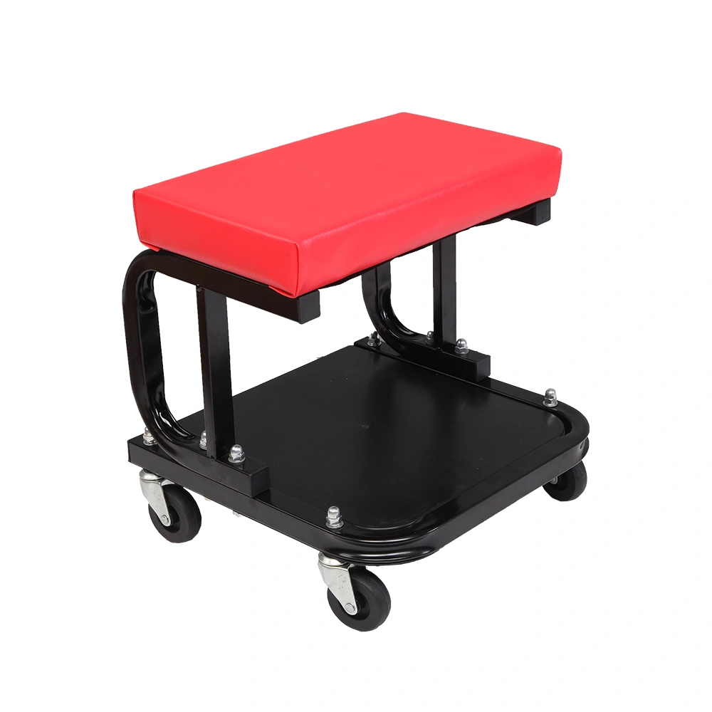 U-Shaped Rolling Creeper Seat Red & Black view 14