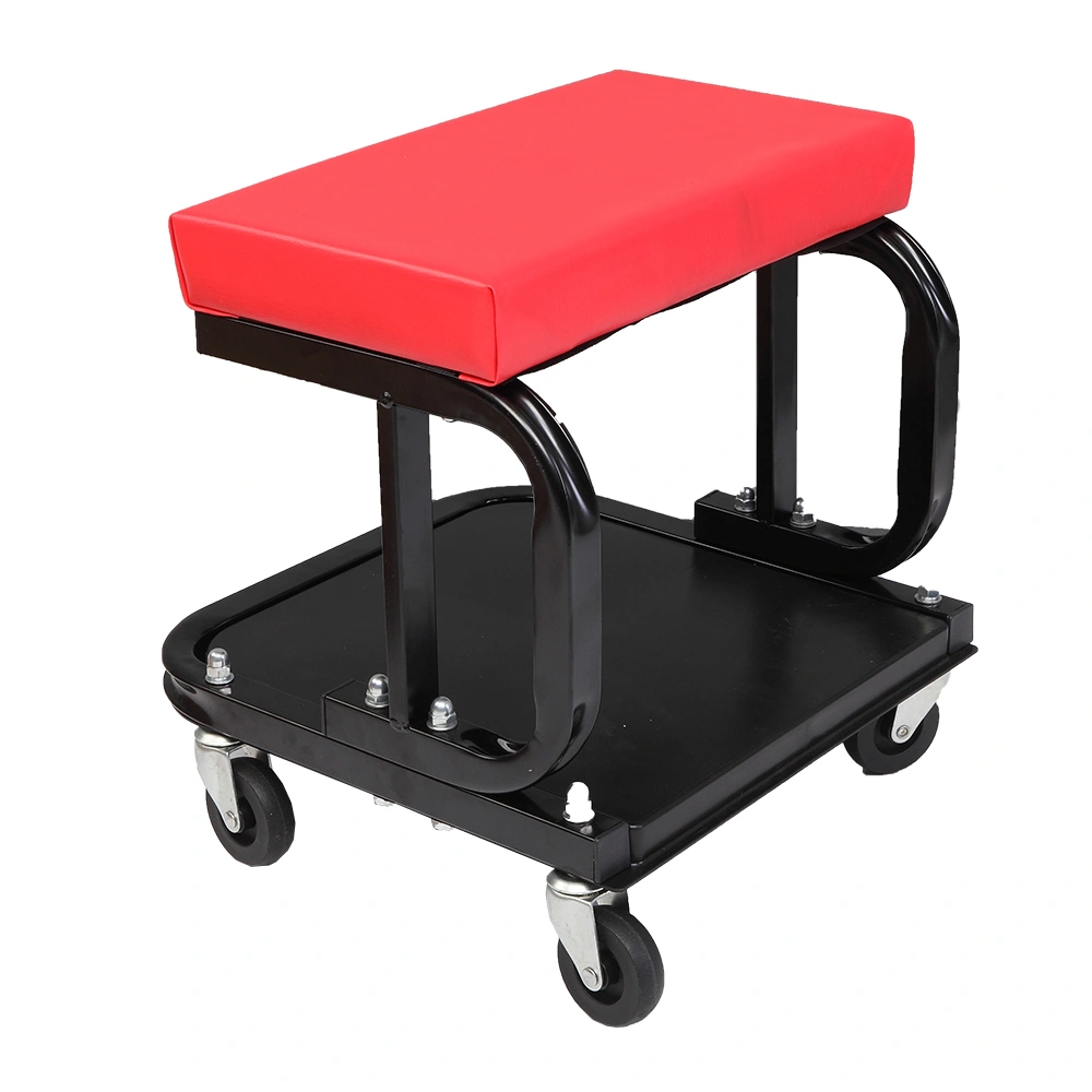 U-Shaped Rolling Creeper Seat Red & Black view 17