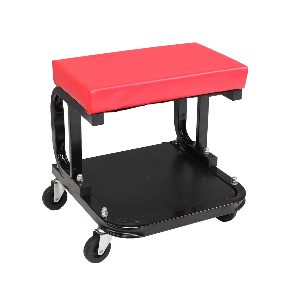 U-Shaped Rolling Creeper Seat Red & Black view 20