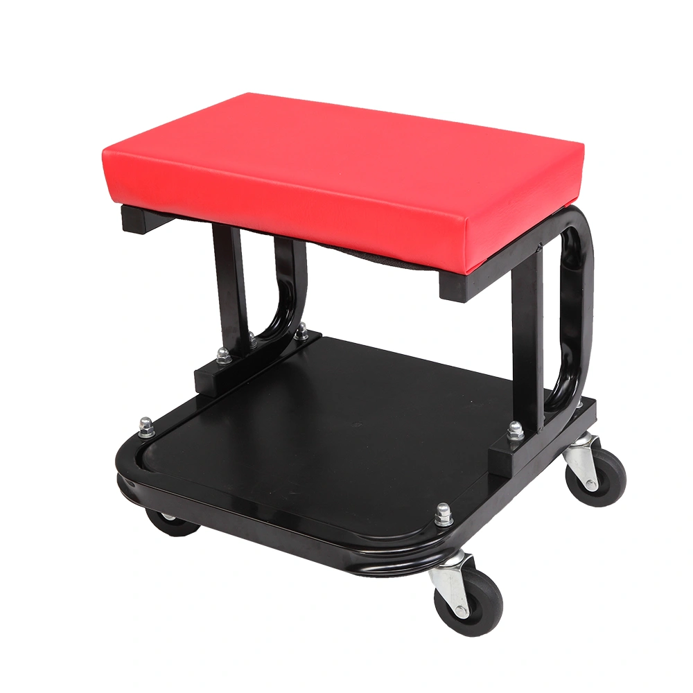 U-Shaped Rolling Creeper Seat Red & Black view 22