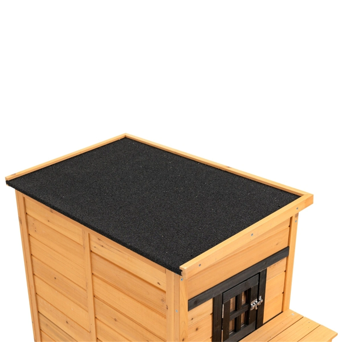 Indoor Outdoor Cat House Cozy Pet Bed Warm Fuzzy Kitty Home Shelter for Small Medium Cats view 4
