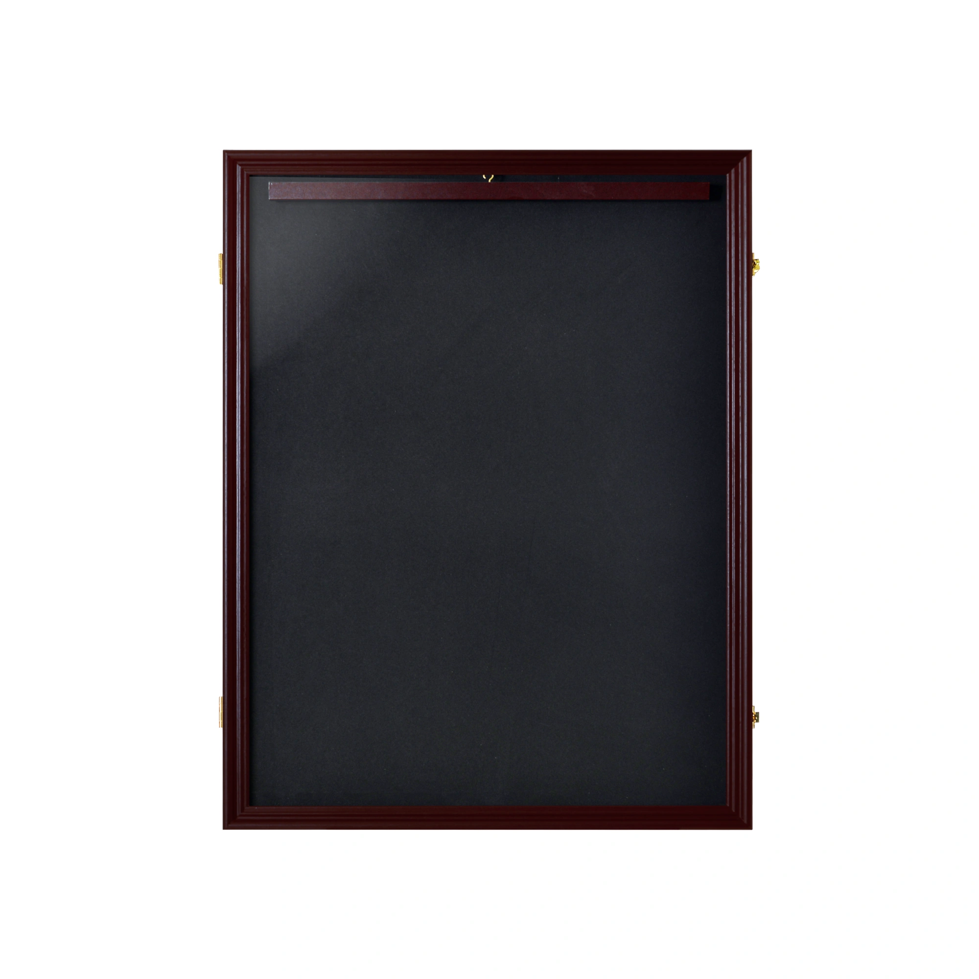 Shirt Display Frame With UV Resistant Acrylic and Hanger, Wall Mounted Baseball Basketball Football Hockey Shirt Display Frame Brown view 10