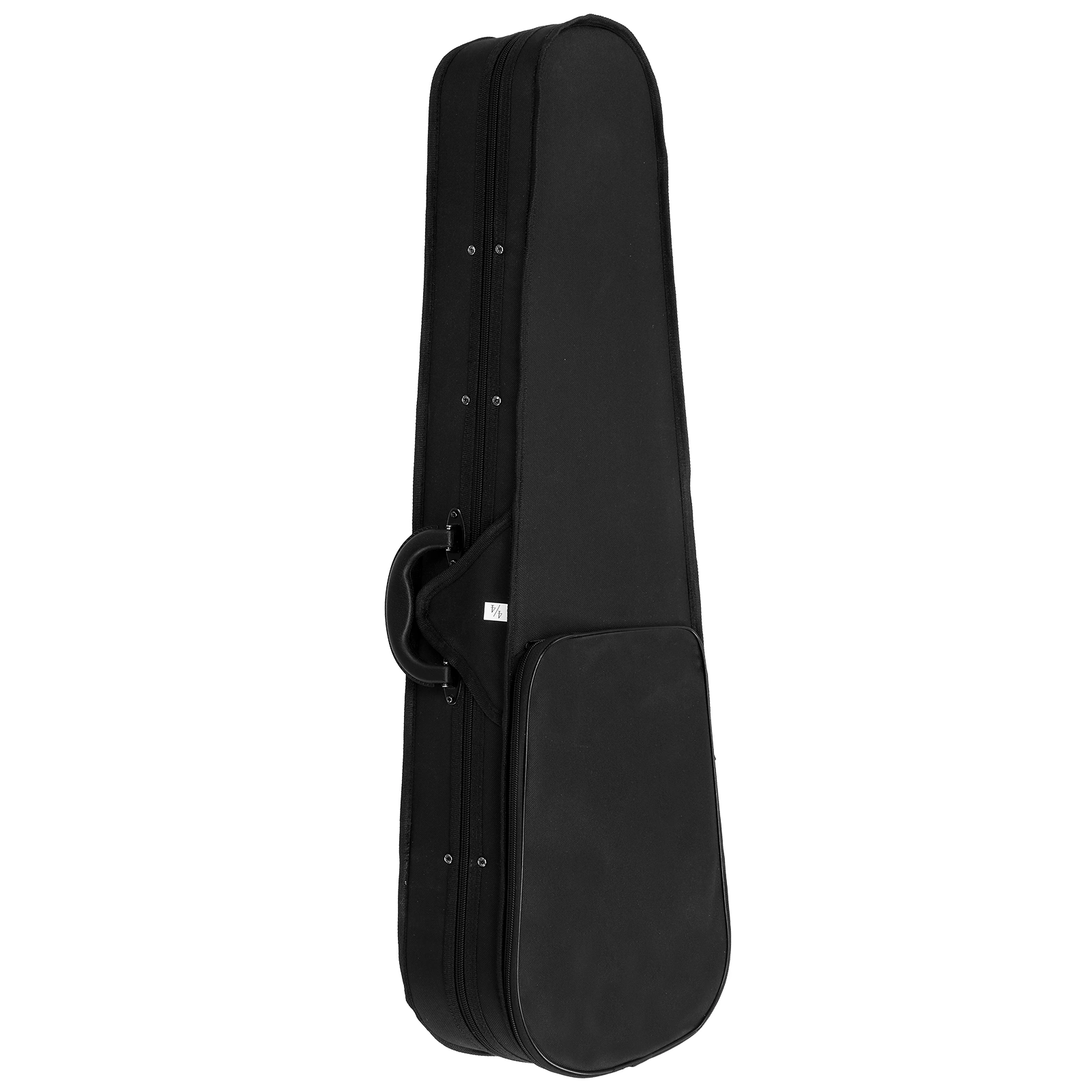 GV100 4/4 Acoustic Violin Case Bow Rosin Strings Tuner Shoulder Rest Natural view 8