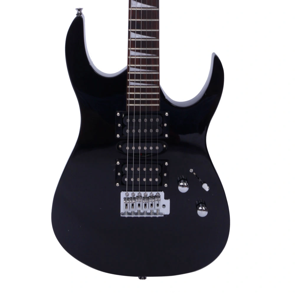 Novice Entry Level 170 Electric Guitar HSH Pickup Bag Strap Paddle Rocker Cable Wrench Tool Black view 15