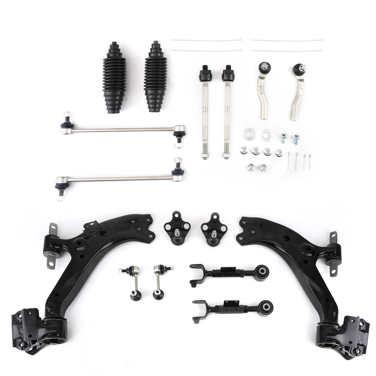 14x Front Lower Control Arm Sway Bar Tie Rods Kit fit for Honda CR-V 2012-2014 2.4L view 6