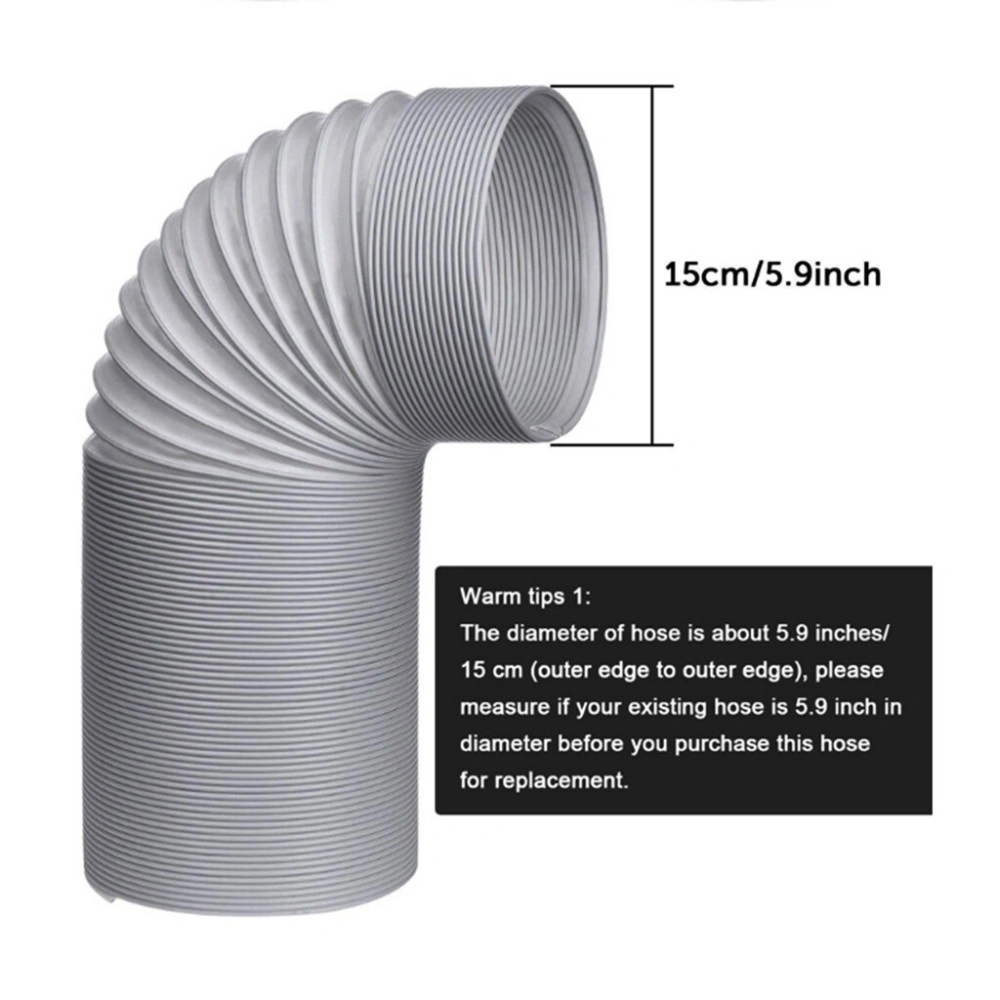 3M Flexible Air Conditioner Exhaust Hose Vent Pipe Duct Outlet UK - AC Condenser Air Duct view 4