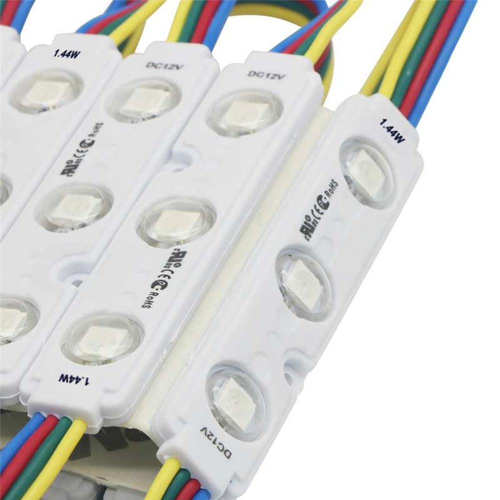 RGB LED Module 5050 SMD 3-Unit 12V for Channel Letter Signs Store Window Light Strip view 3